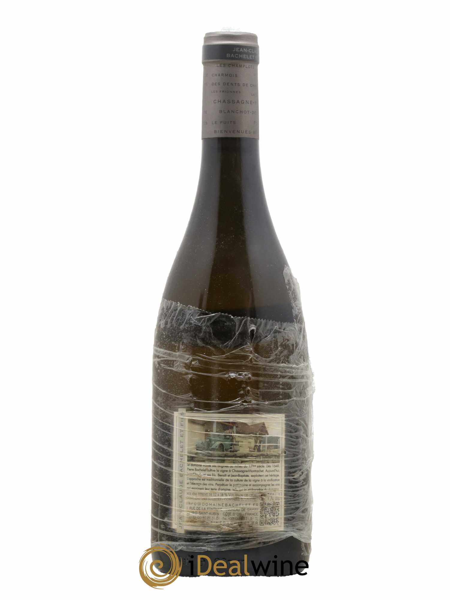 Chassagne-Montrachet 1er Cru Blanchot Dessus Jean-Claude Bachelet (Domaine) 2012 - Lot de 1 bouteille - 1