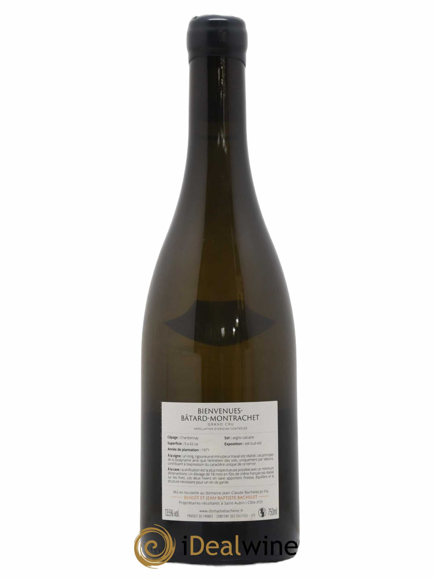 Bienvenues-Bâtard-Montrachet Grand Cru Jean-Claude Bachelet (Domaine) 2017 - Lot de 1 bouteille - 1