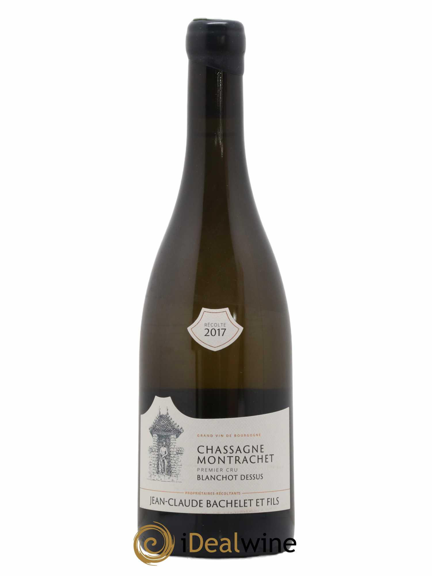 Chassagne-Montrachet 1er Cru Blanchot Dessus Jean-Claude Bachelet (Domaine) 2017 - Lot de 1 bouteille - 0