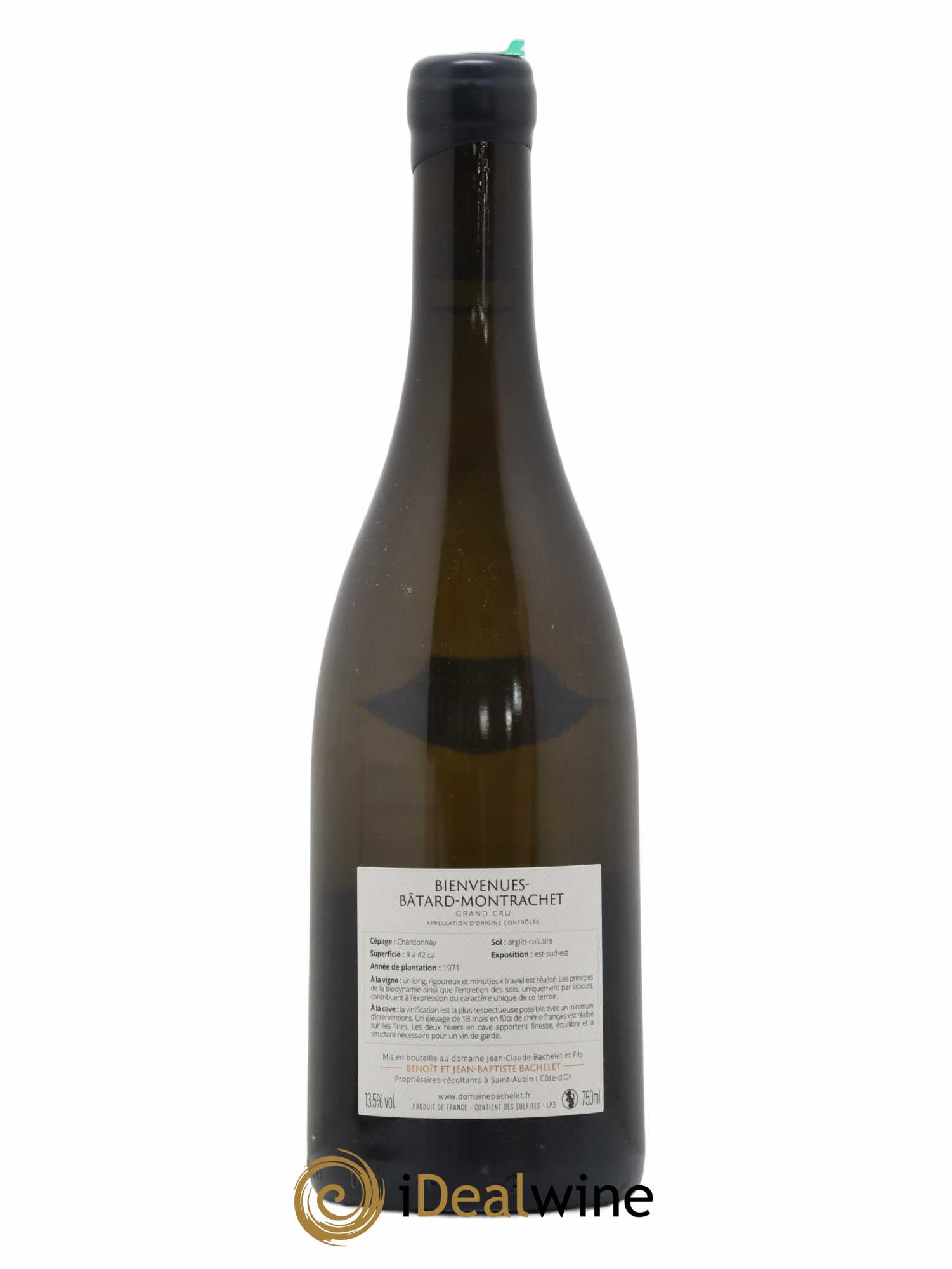 Bienvenues-Bâtard-Montrachet Grand Cru Jean-Claude Bachelet (Domaine) 2018 - Lot de 1 bouteille - 1