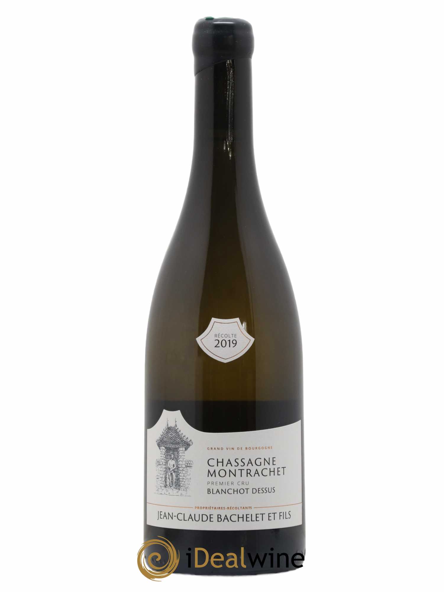 Chassagne-Montrachet 1er Cru Blanchot Dessus Jean-Claude Bachelet (Domaine) 2019 - Lot de 1 bouteille - 0