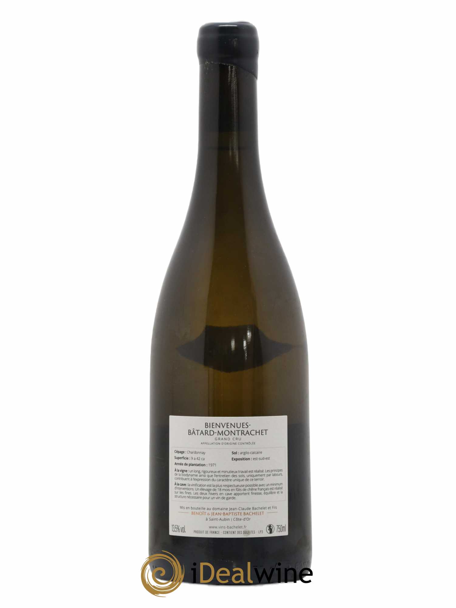 Bienvenues-Bâtard-Montrachet Grand Cru Jean-Claude Bachelet (Domaine) 2020 - Lot de 1 bouteille - 1
