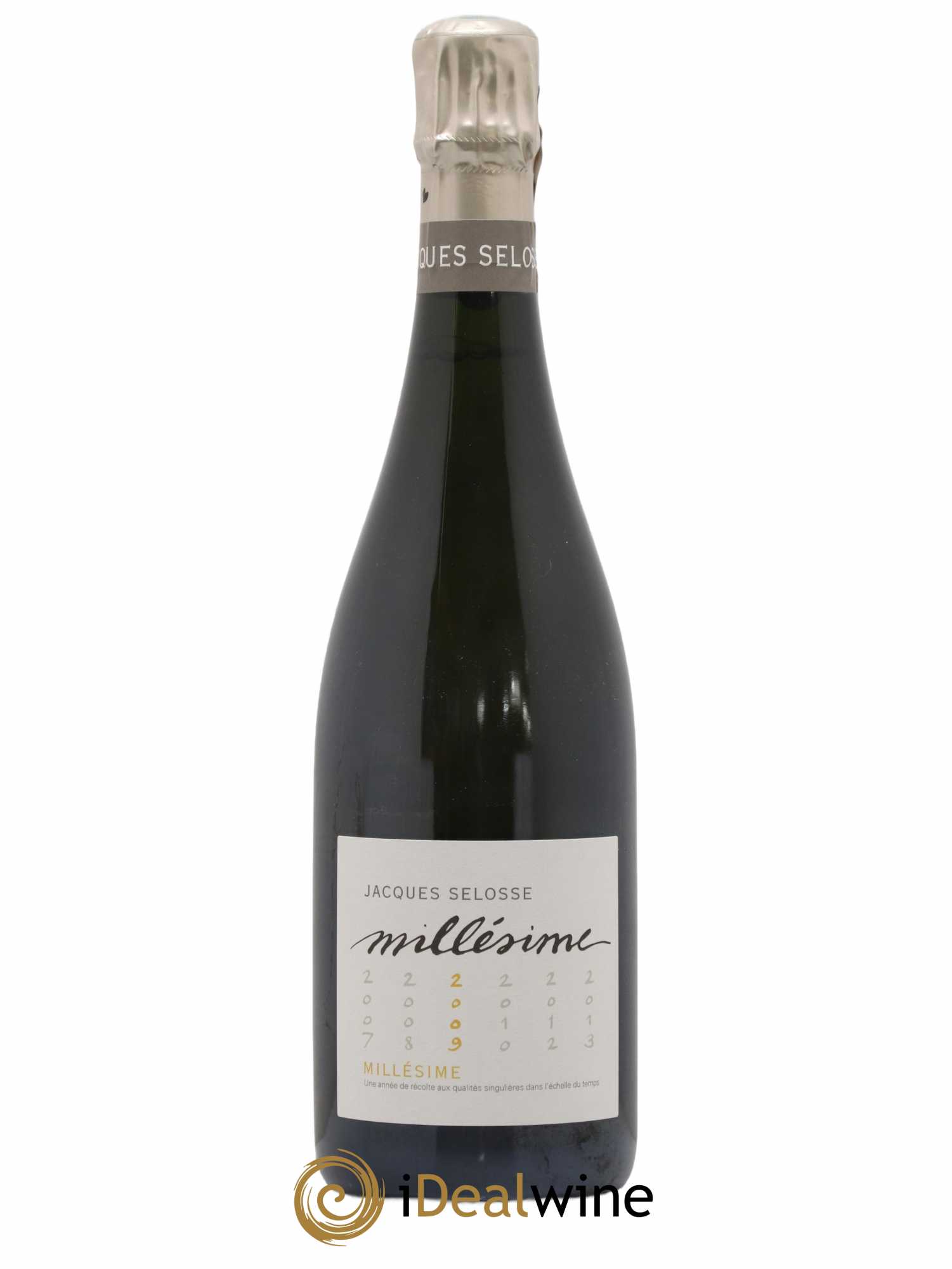 1er Cru Millésimé Extra-Brut Jacques Selosse 2009 - Lot de 1 bouteille - 0