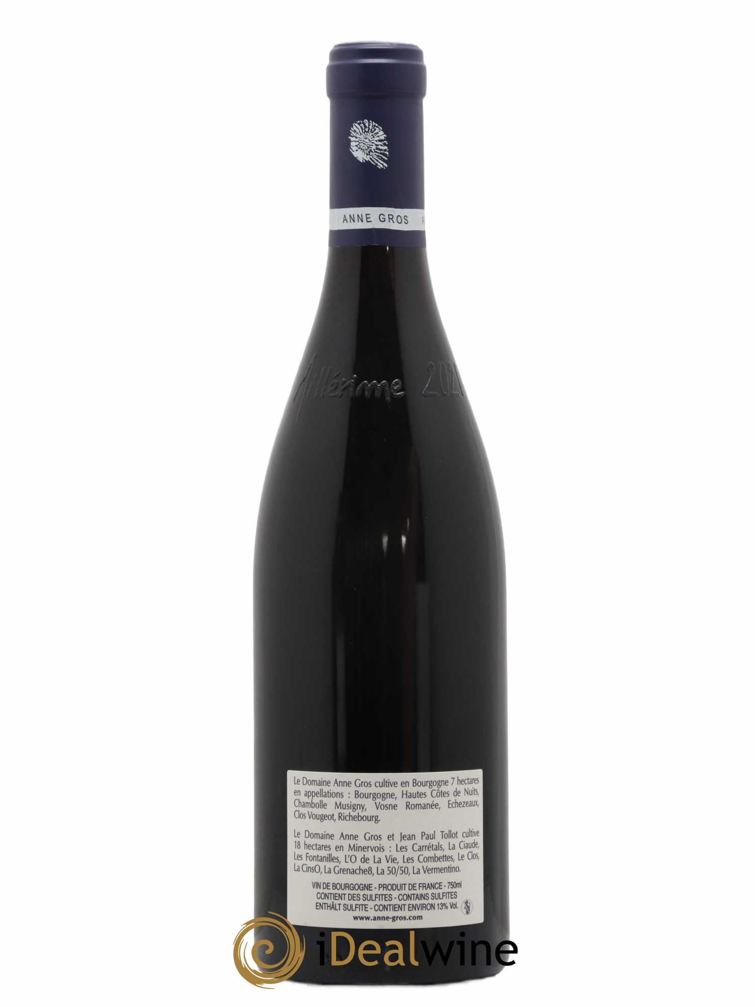 Richebourg Grand Cru Anne Gros 2021 - Lot de 1 bouteille - 1
