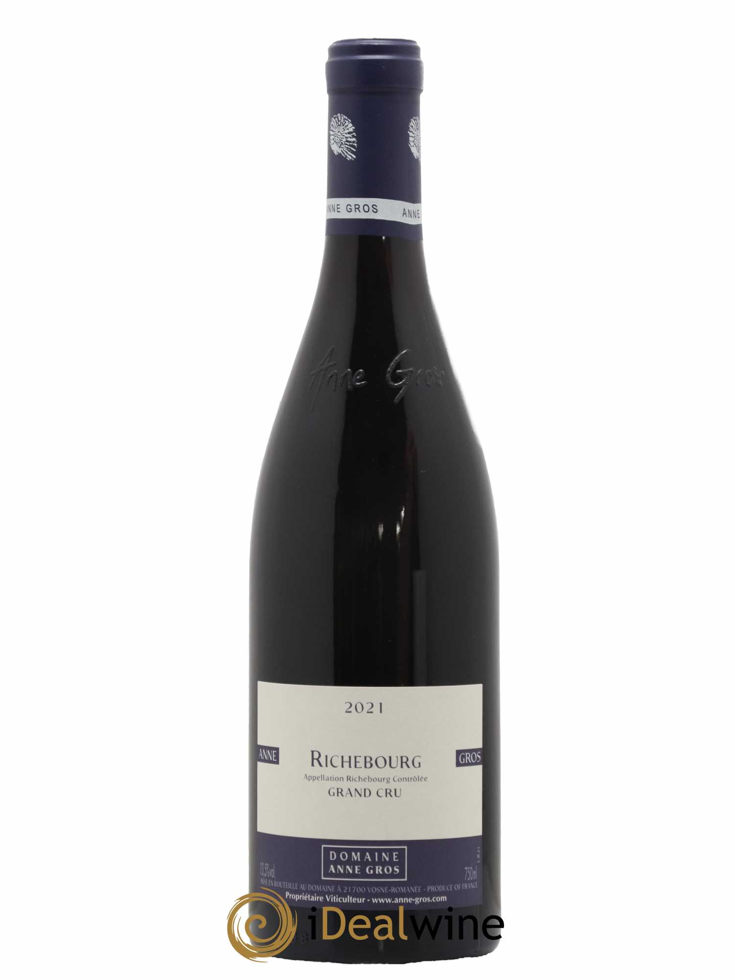 Richebourg Grand Cru Anne Gros 2021 - Lot de 1 bouteille - 0