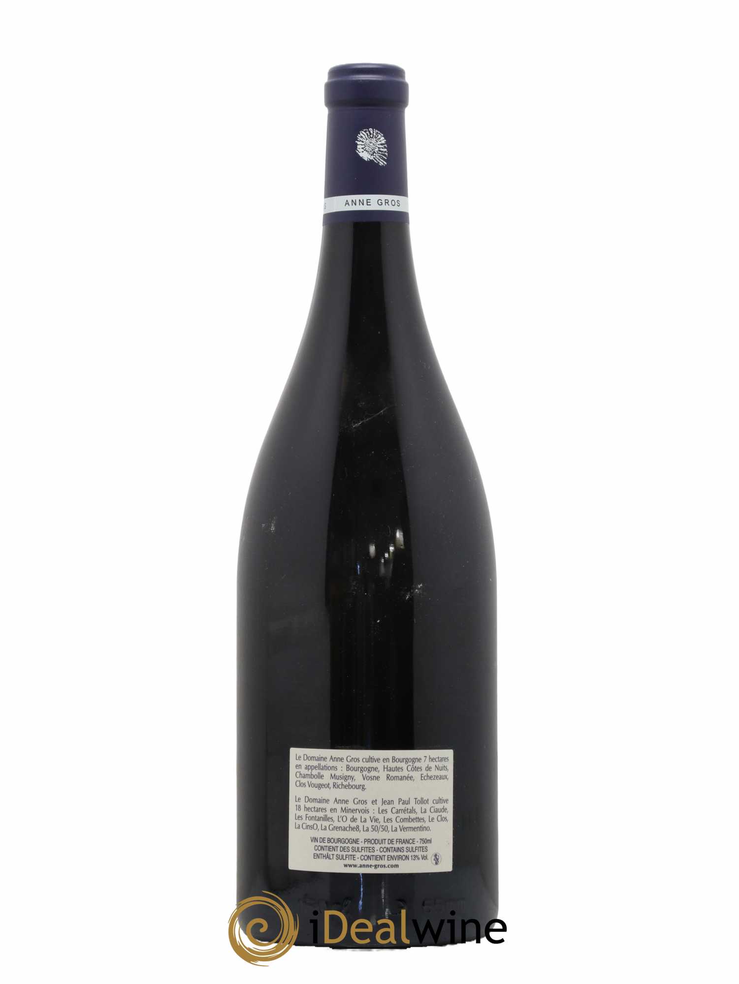 Clos de Vougeot Grand Cru Le Grand Maupertui Anne Gros 2020 - Lot de 1 magnum - 1