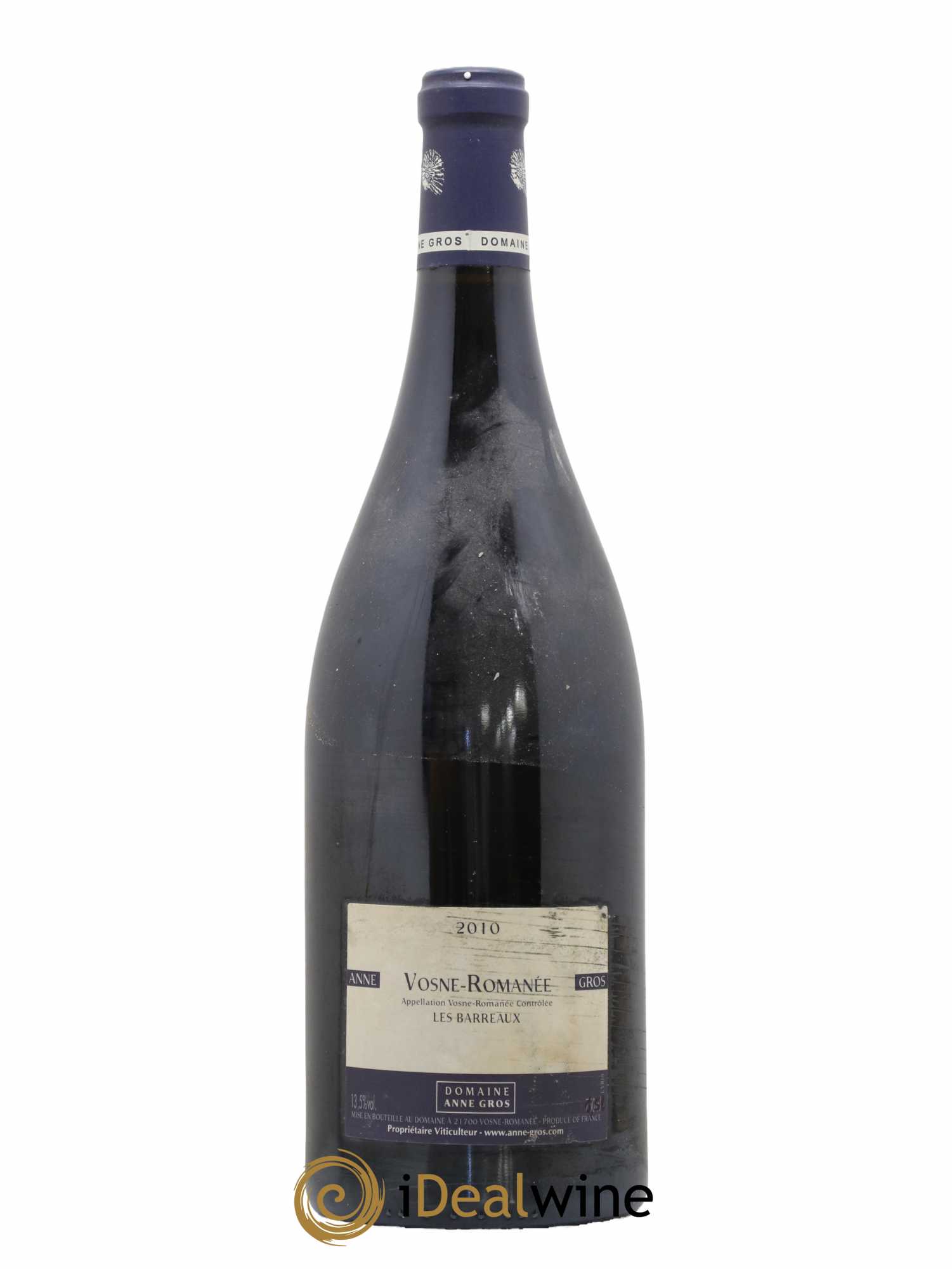 Vosne-Romanée Les Barreaux Anne Gros 2010 - Lot de 1 magnum - 0