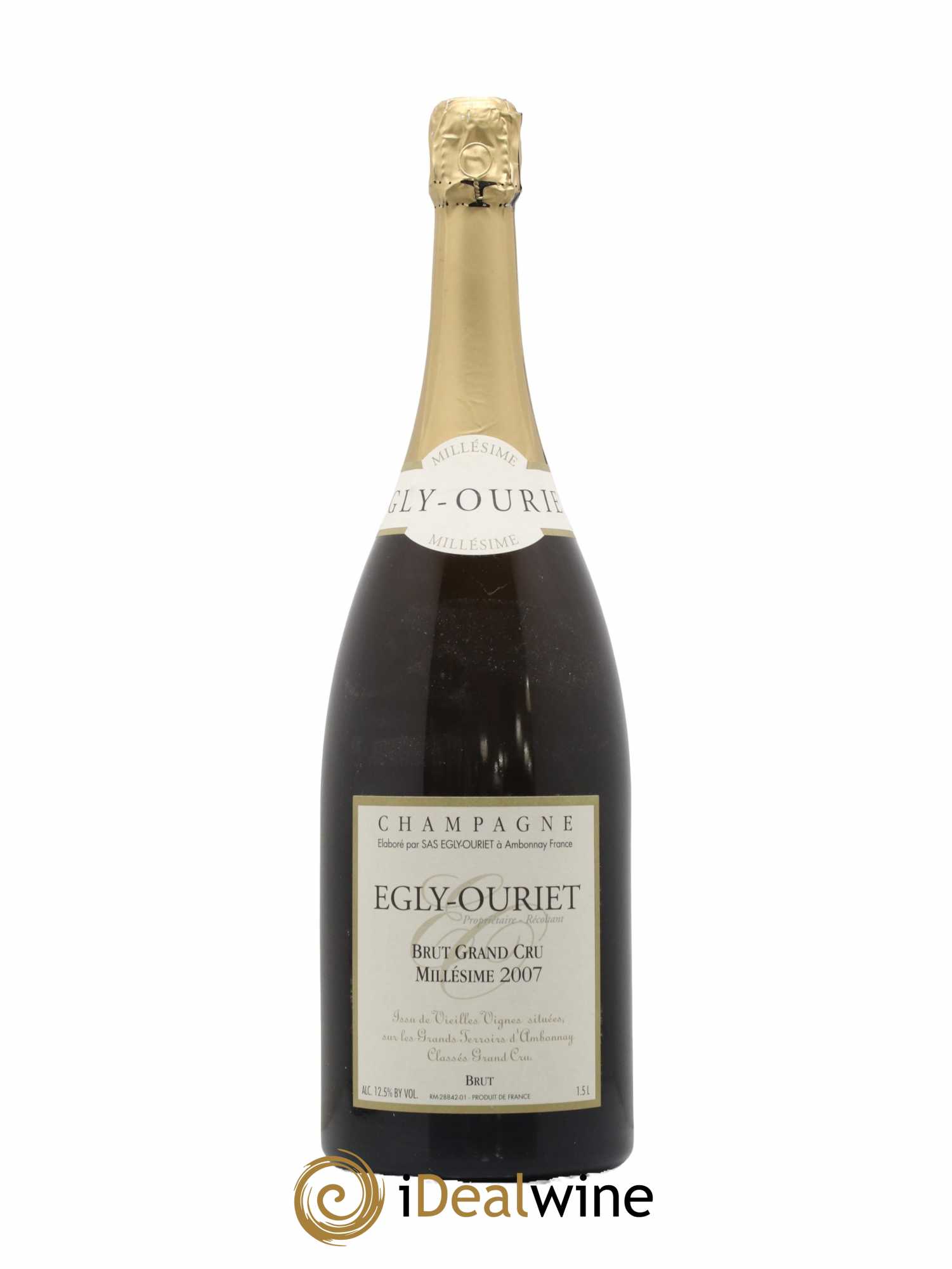 Ambonnay Vieilles Vignes Brut Millésimé Egly-Ouriet 2007 - Lot de 1 magnum - 0