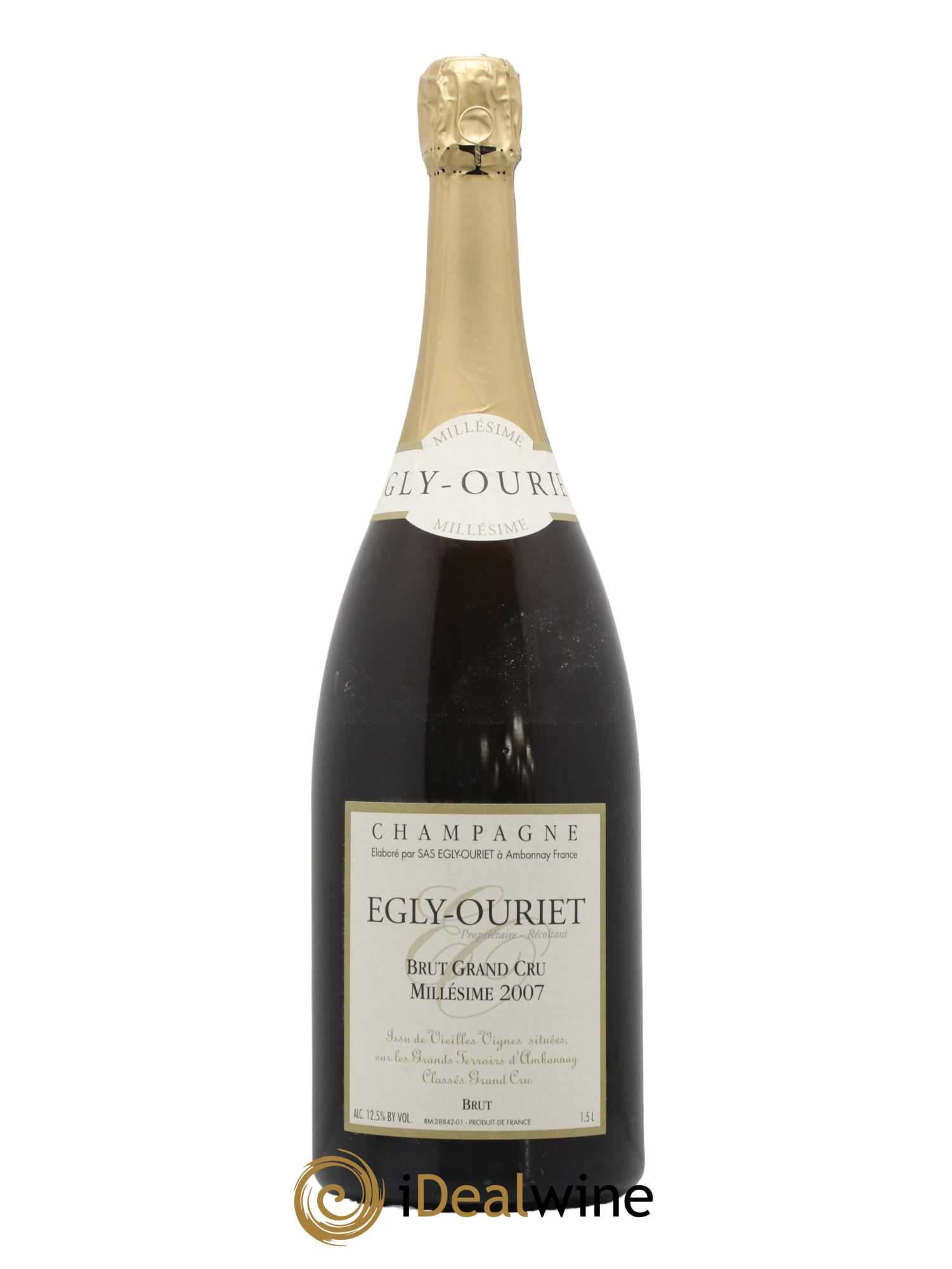 Ambonnay Vieilles Vignes Brut Millésimé Egly-Ouriet 2007 - Lot de 1 magnum - 0