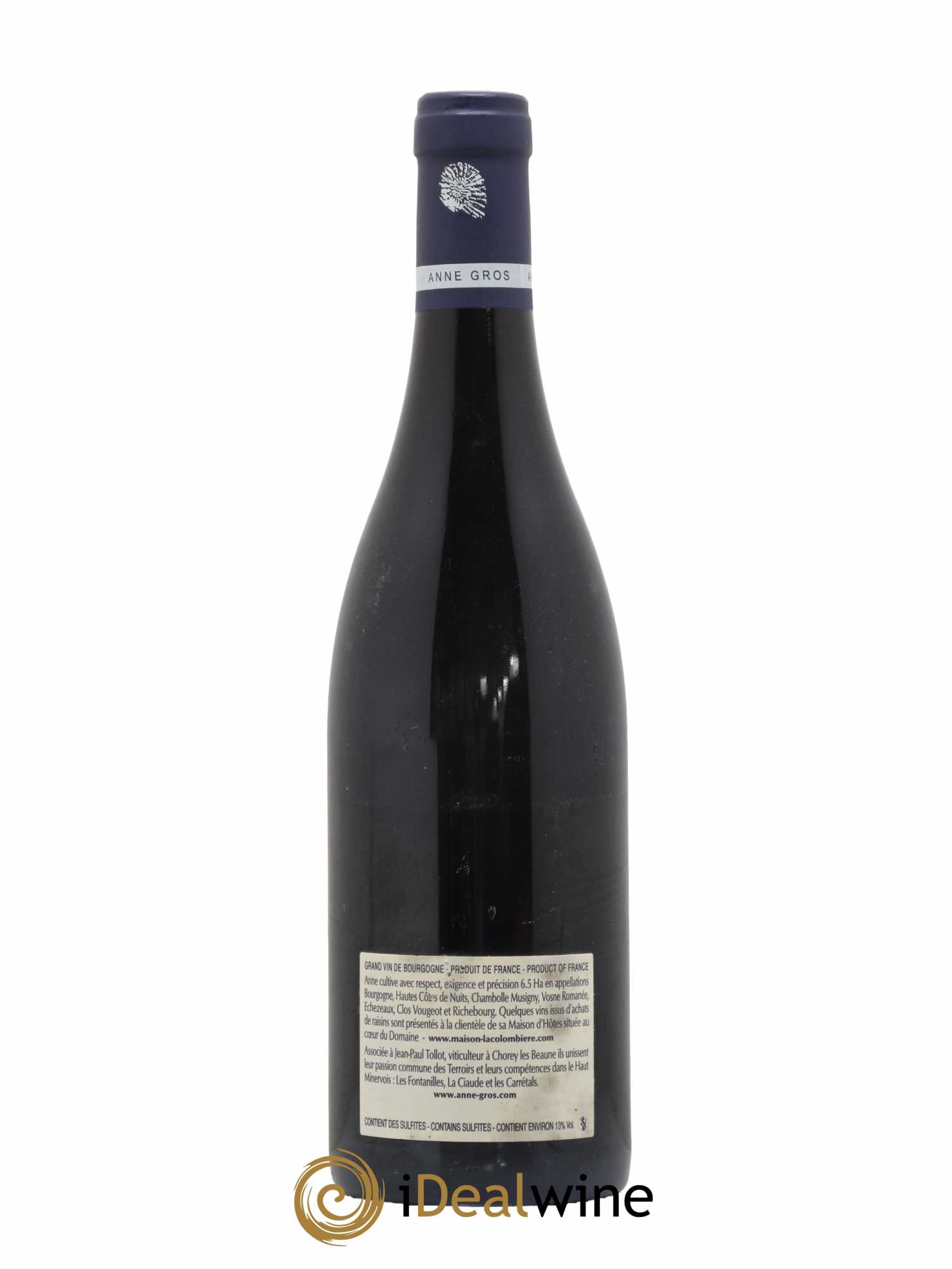 Vosne-Romanée Les Barreaux Anne Gros 2010 - Lot de 1 bouteille - 1