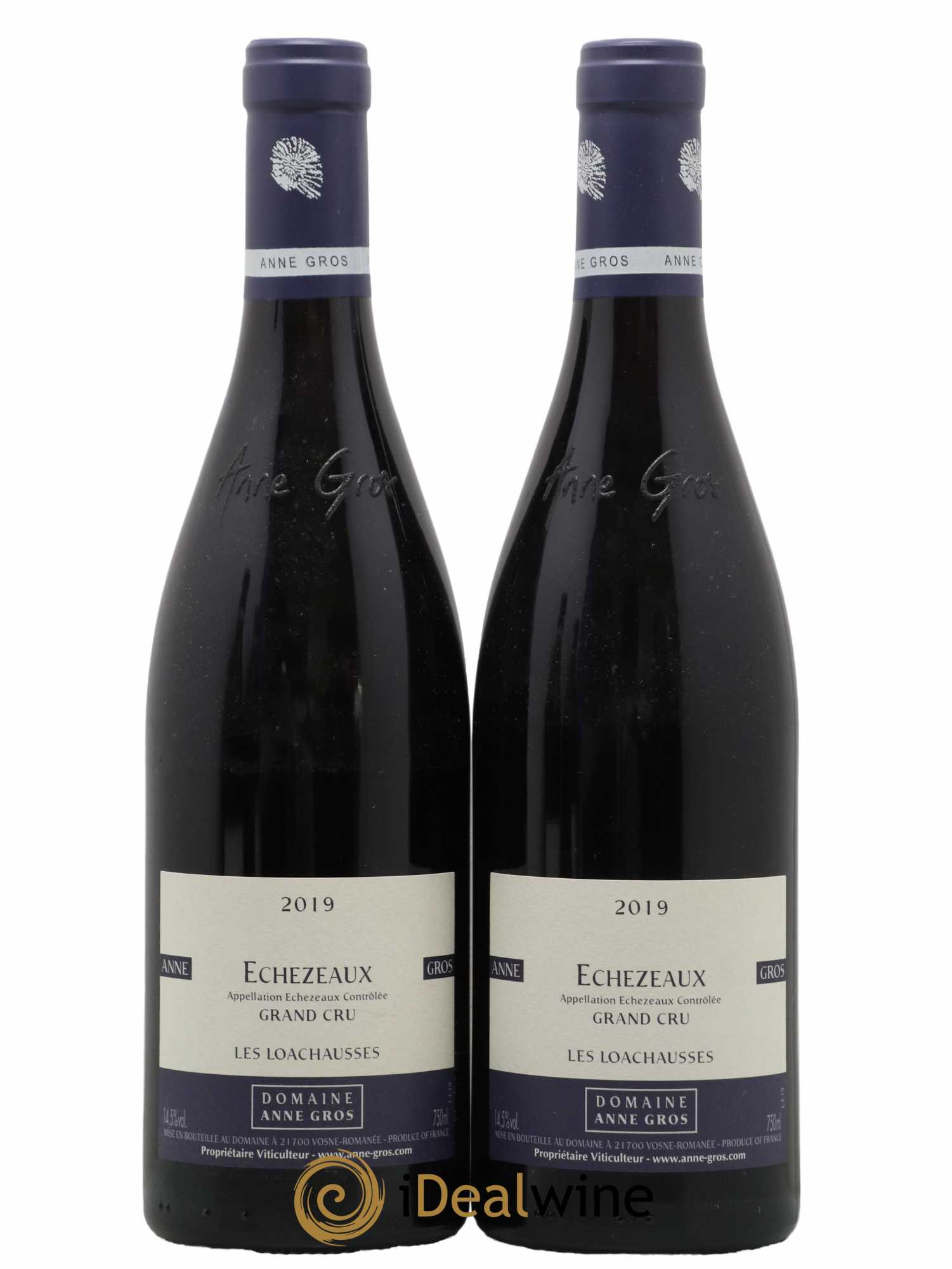 Echezeaux Grand Cru Les Loachausses Anne Gros 2019 - Lot de 2 bouteilles - 0
