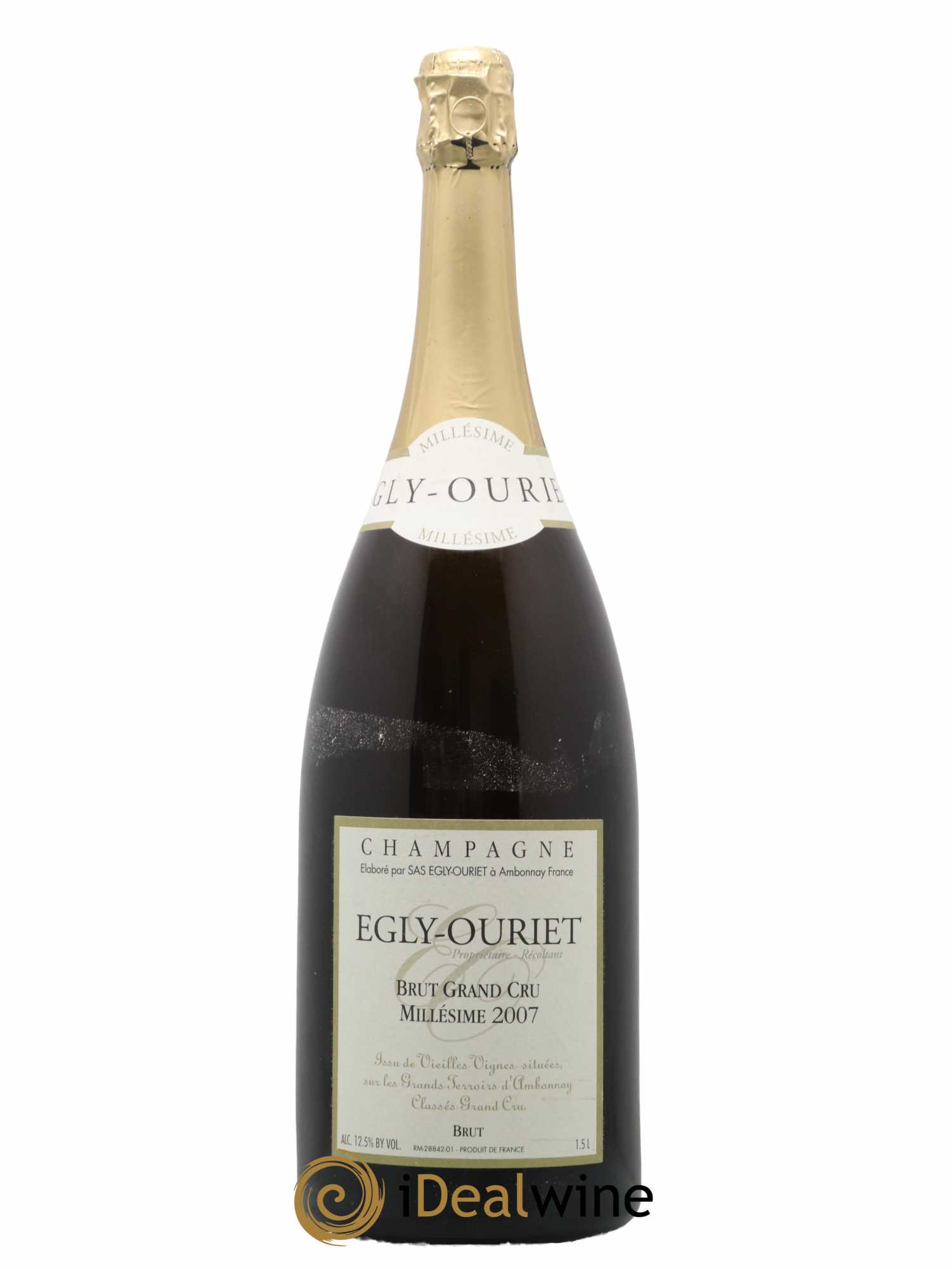 Ambonnay Vieilles Vignes Brut Millésimé Egly-Ouriet 2007 - Lot de 1 magnum - 0