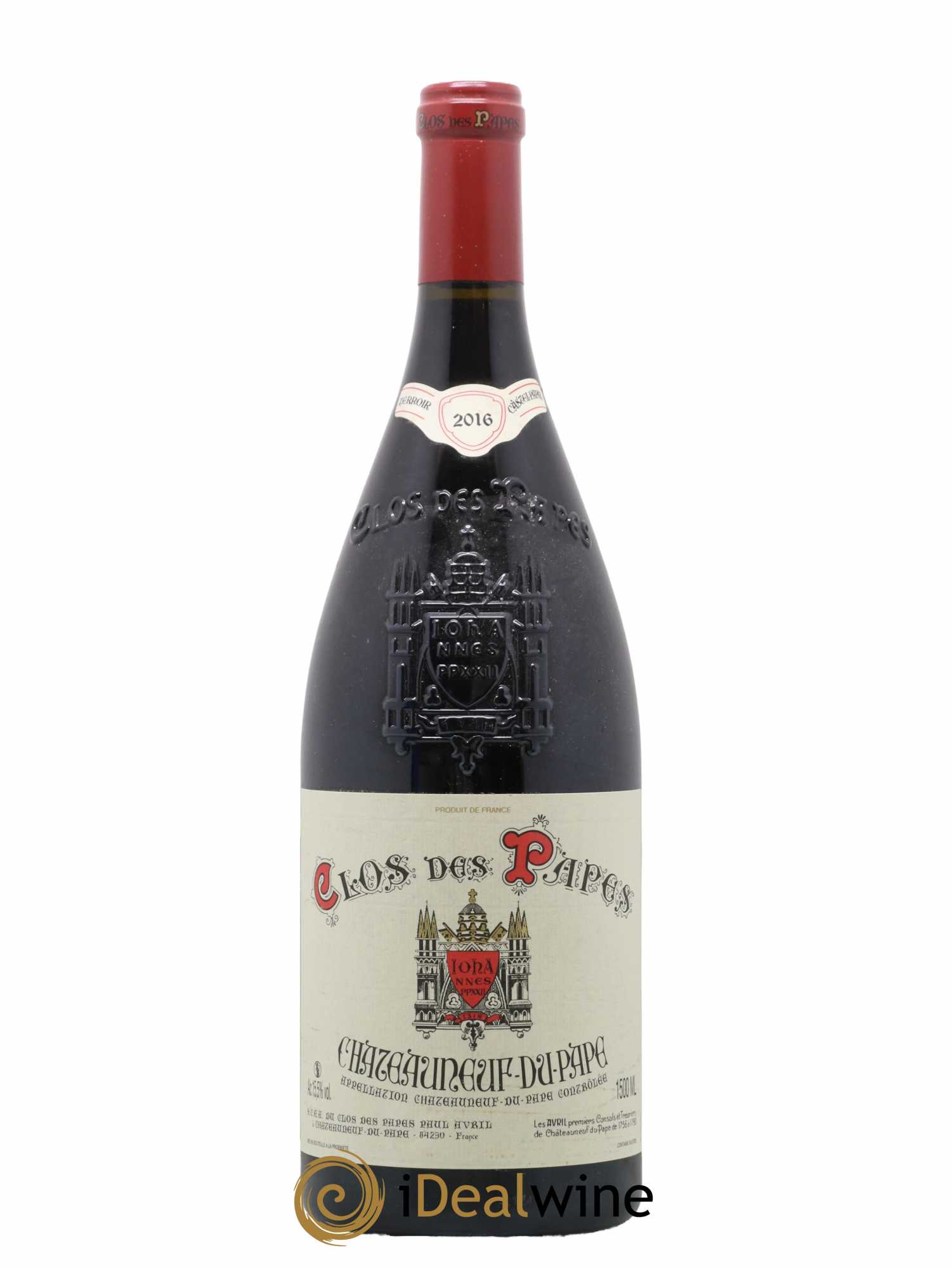 Châteauneuf-du-Pape Clos des Papes - Paul Avril 2016 - Lot de 1 magnum - 0