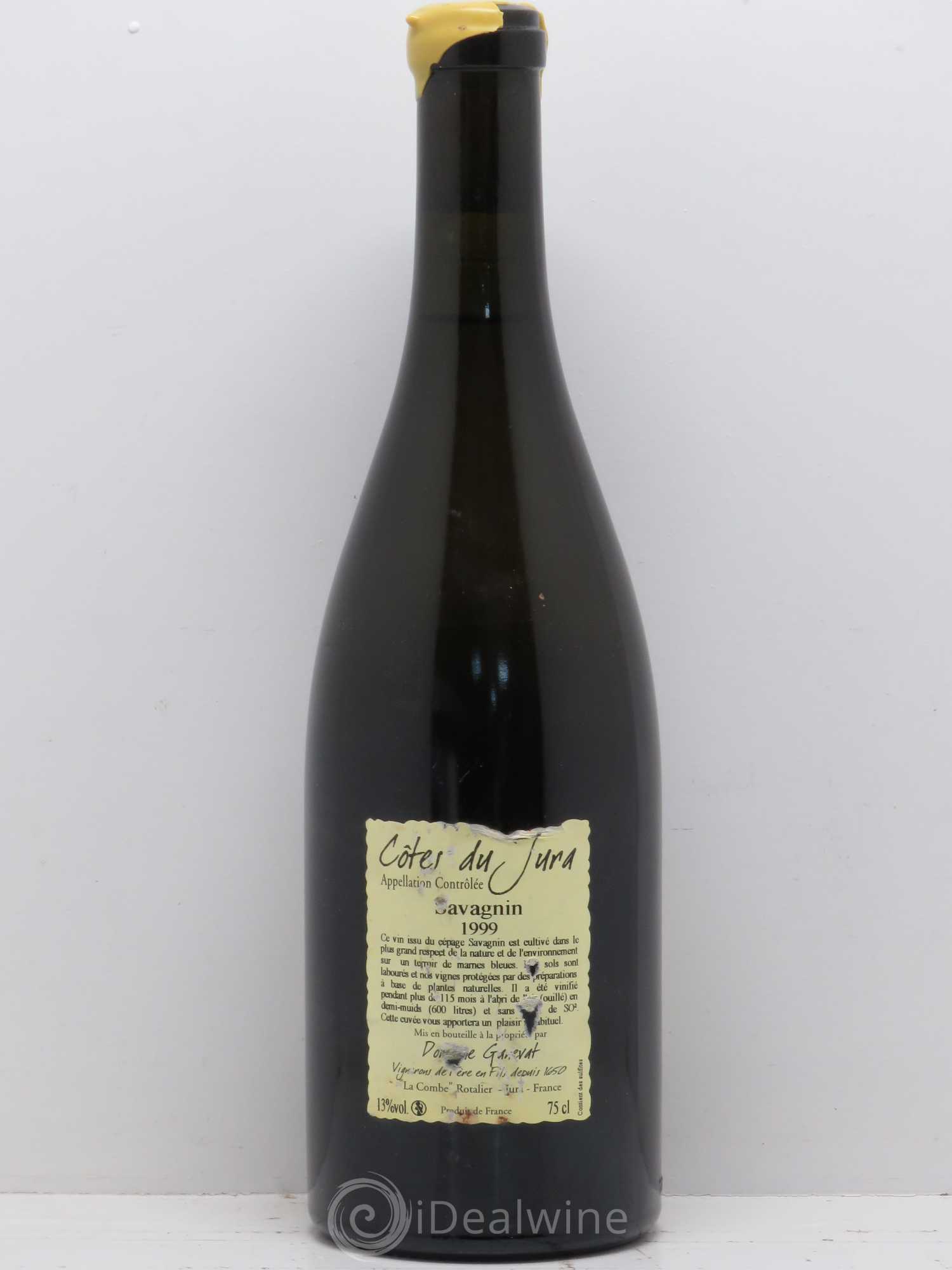 Côtes du Jura Les Vignes de mon Père Jean-François Ganevat (Domaine) 1999 - Lot de 1 bouteille - 1
