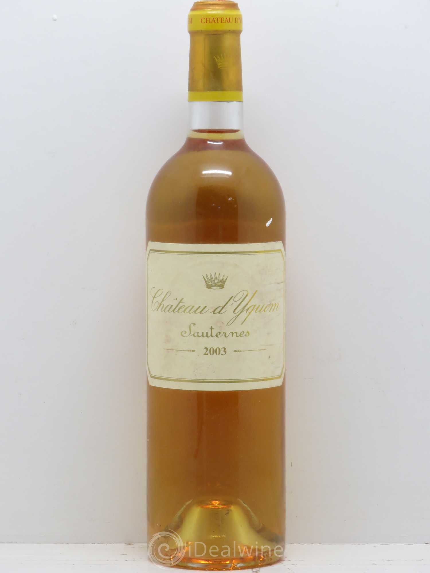 Château d' Yquem 1er Cru Classé Supérieur 2003 - Lotto di 1 bottiglia - 0