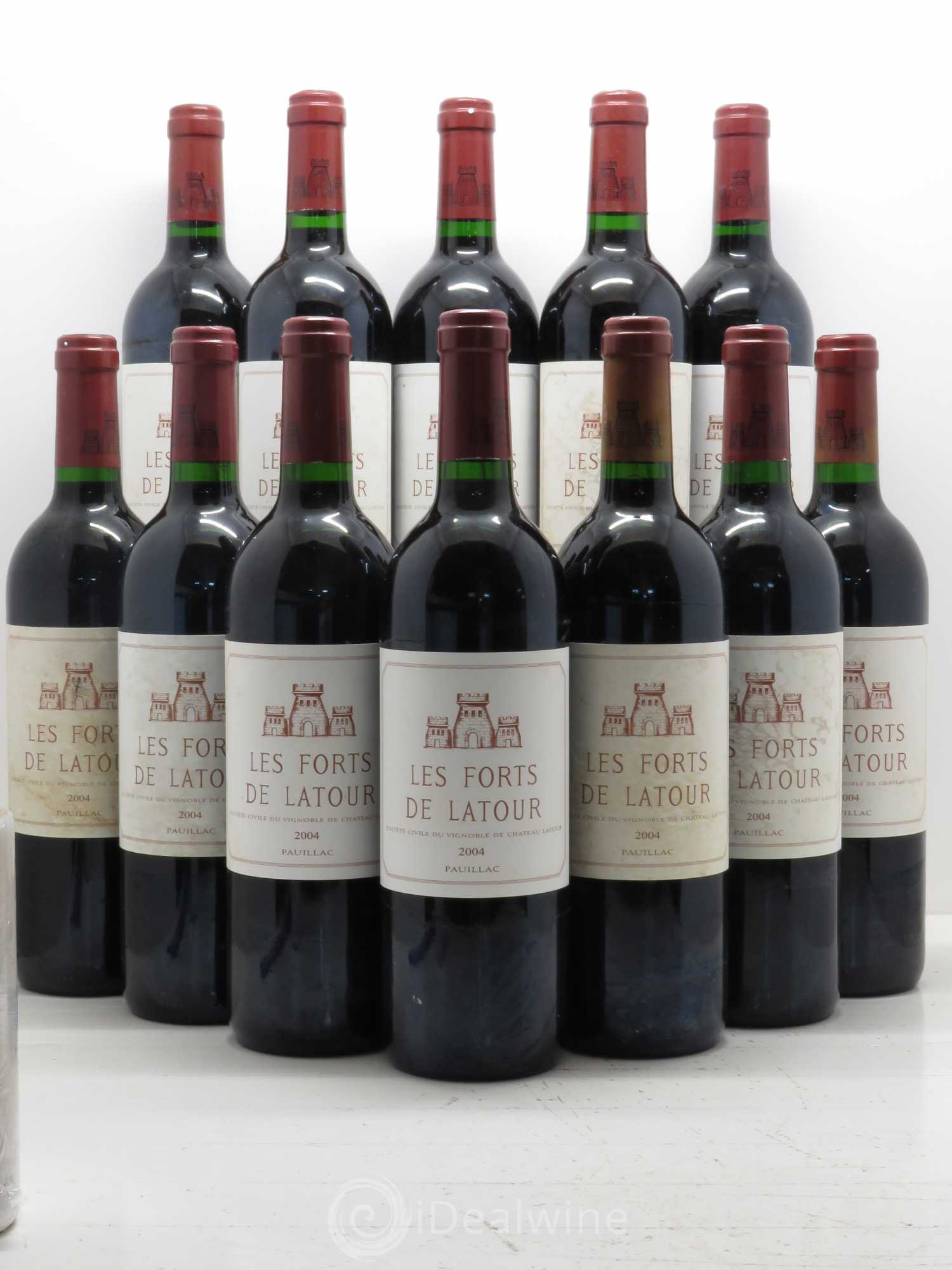 Les Forts de Latour Second Vin 2004 - Lot de 12 bouteilles - 0
