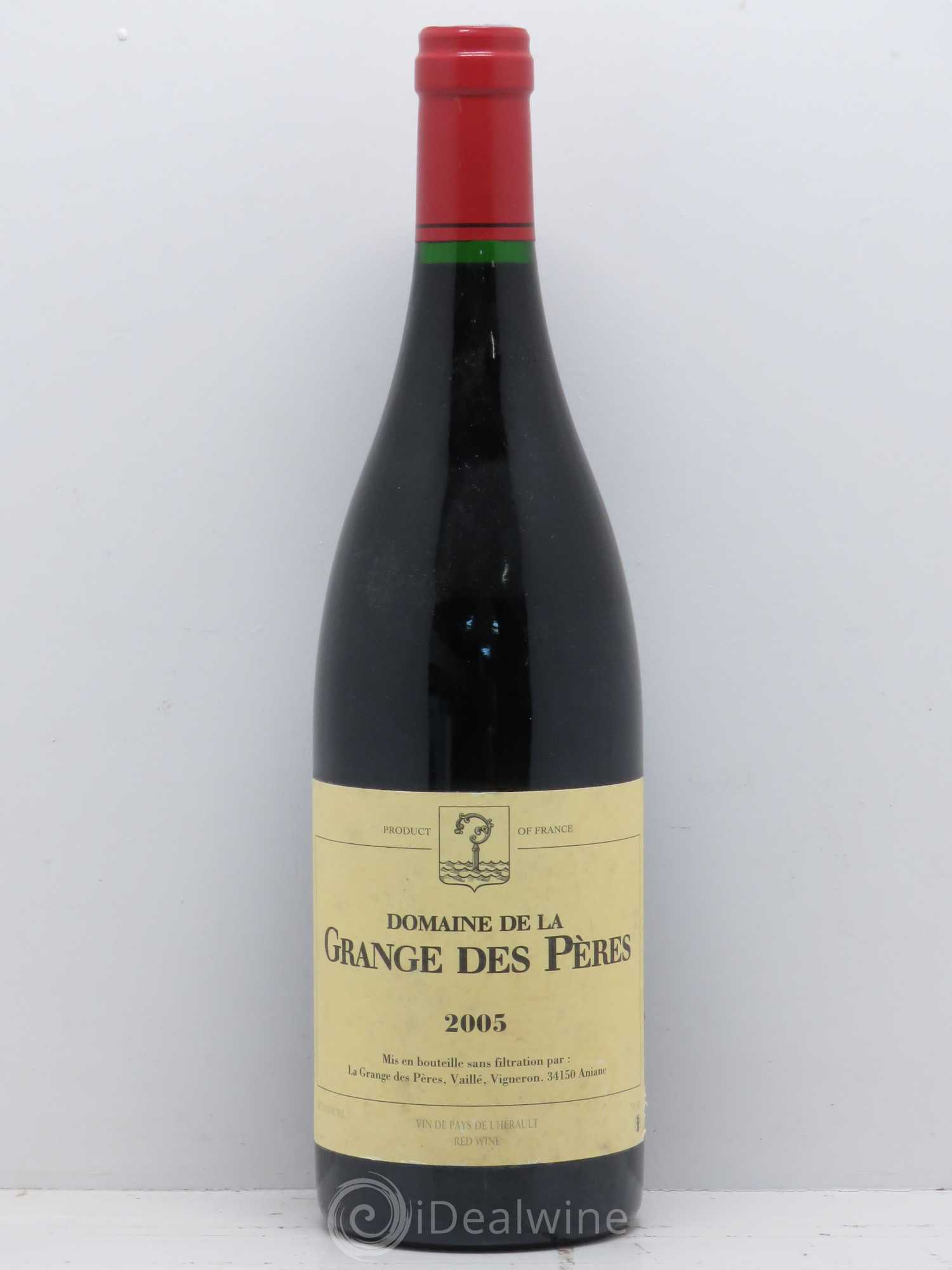 Pays d'Hérault Grange des Pères Laurent Vaillé 2005 - Lot de 1 bouteille - 0