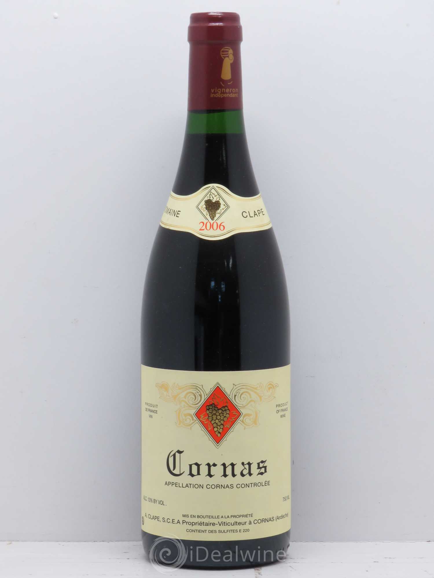 Cornas Auguste Clape 2006 - Lot de 1 bouteille - 0