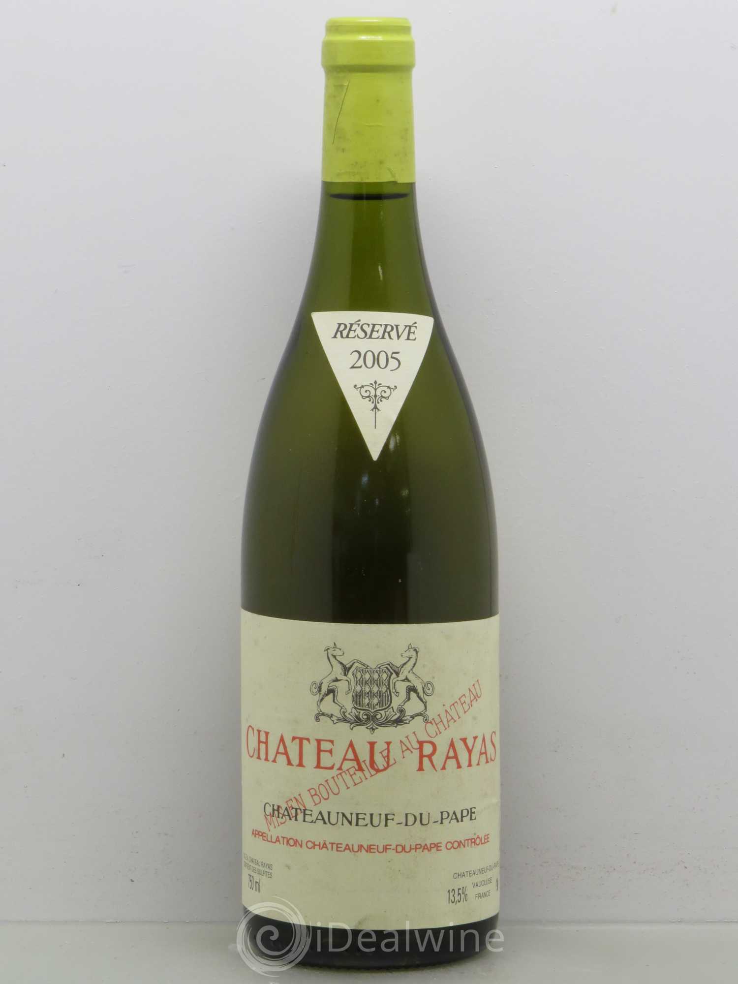 Châteauneuf-du-Pape Château Rayas Emmanuel Reynaud 2005 - Lot de 1 bouteille - 0
