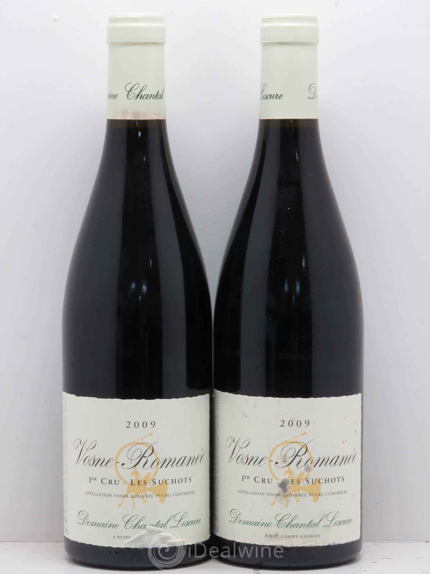 Vosne-Romanée 1er Cru Les Suchots Chantal Lescure 2009 - Lot de 2 bouteilles - 0