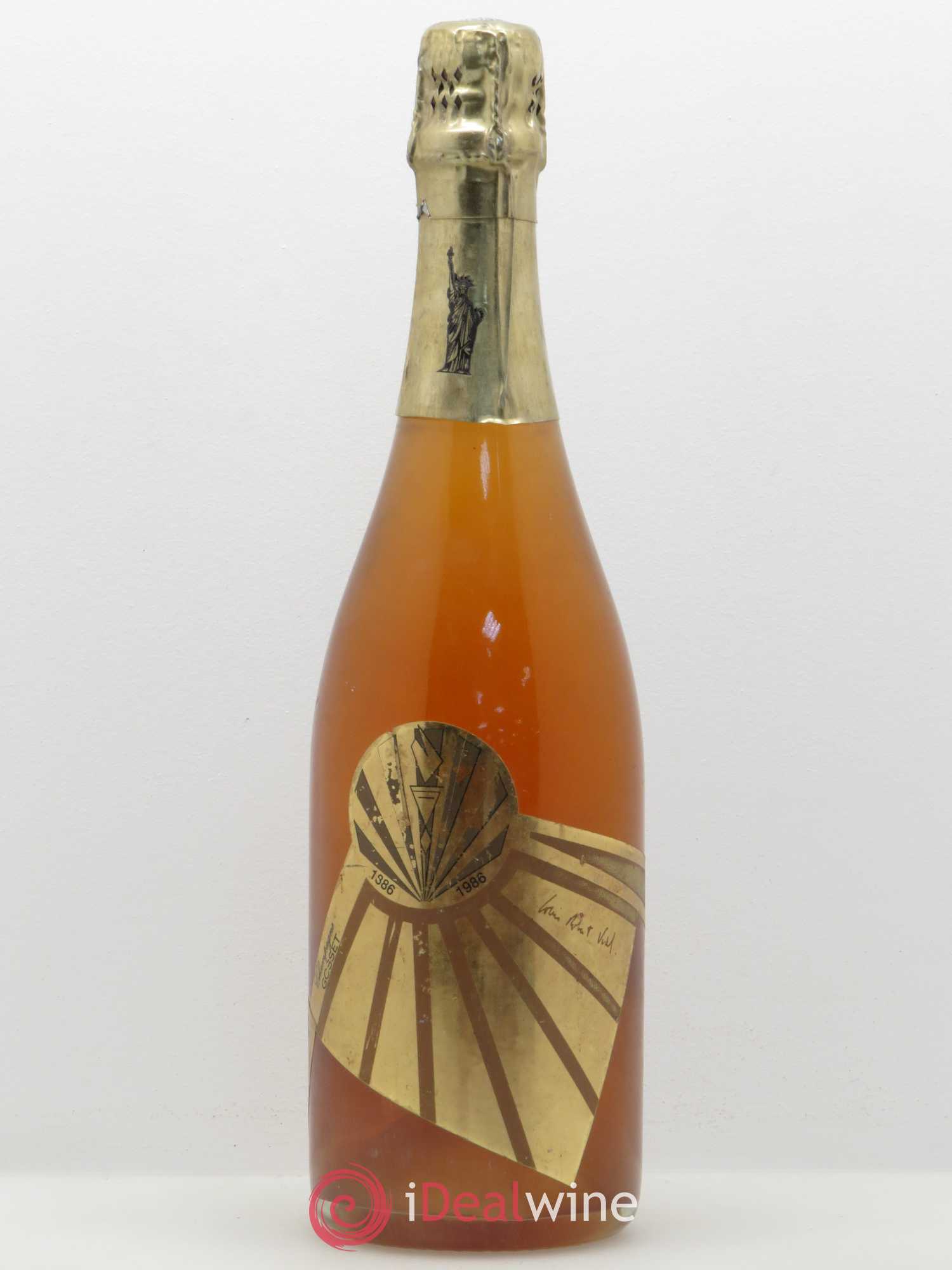 Champagne - Gosset Miss Liberty 1986 - Lot de 1 bouteille - 0