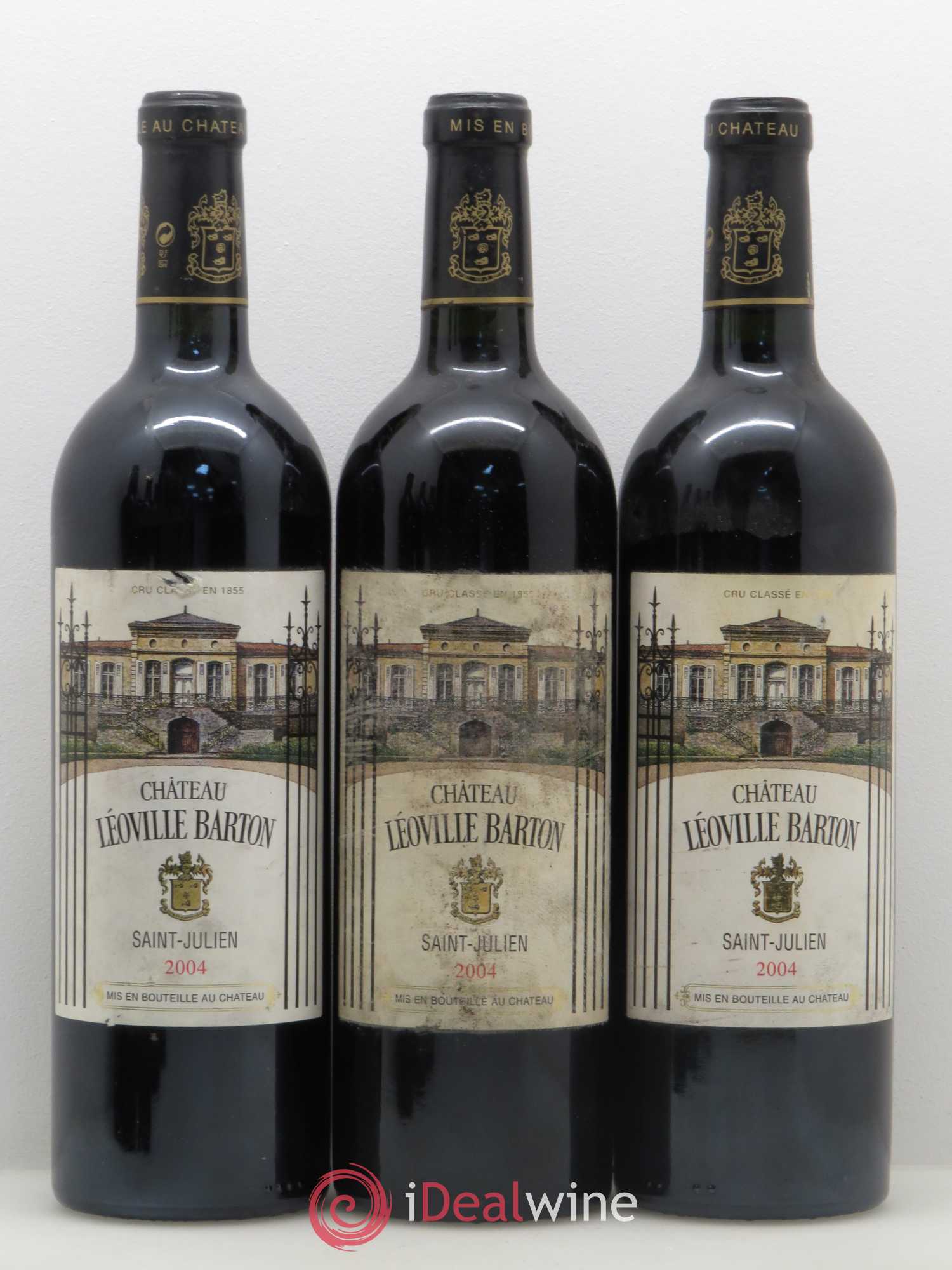 Château Léoville Barton 2ème Grand Cru Classé 2004 - Lot de 6 bouteilles - 1