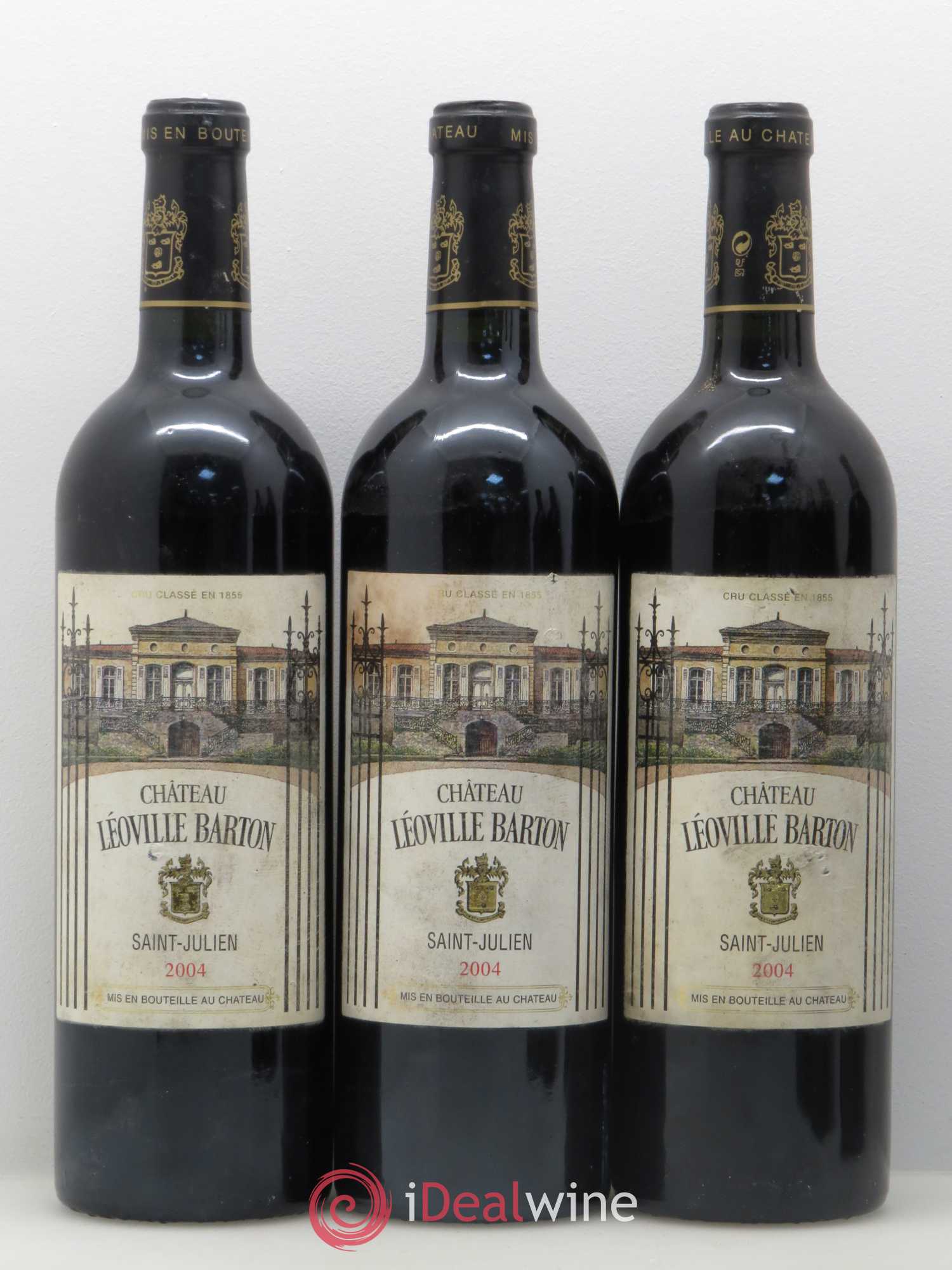 Château Léoville Barton 2ème Grand Cru Classé 2004 - Lot de 6 bouteilles - 2