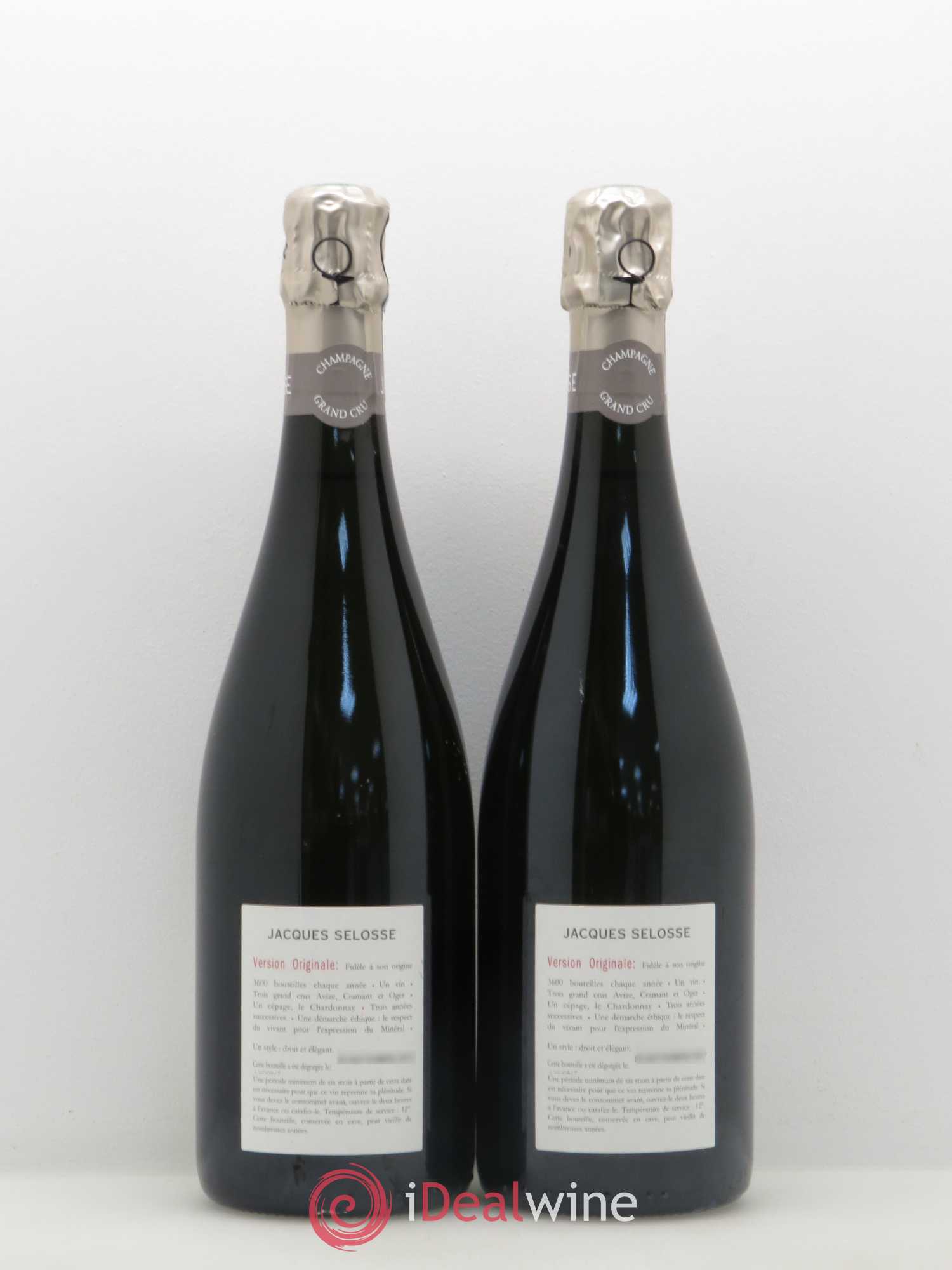 Version Originale Jacques Selosse - Lot de 2 bouteilles - 1