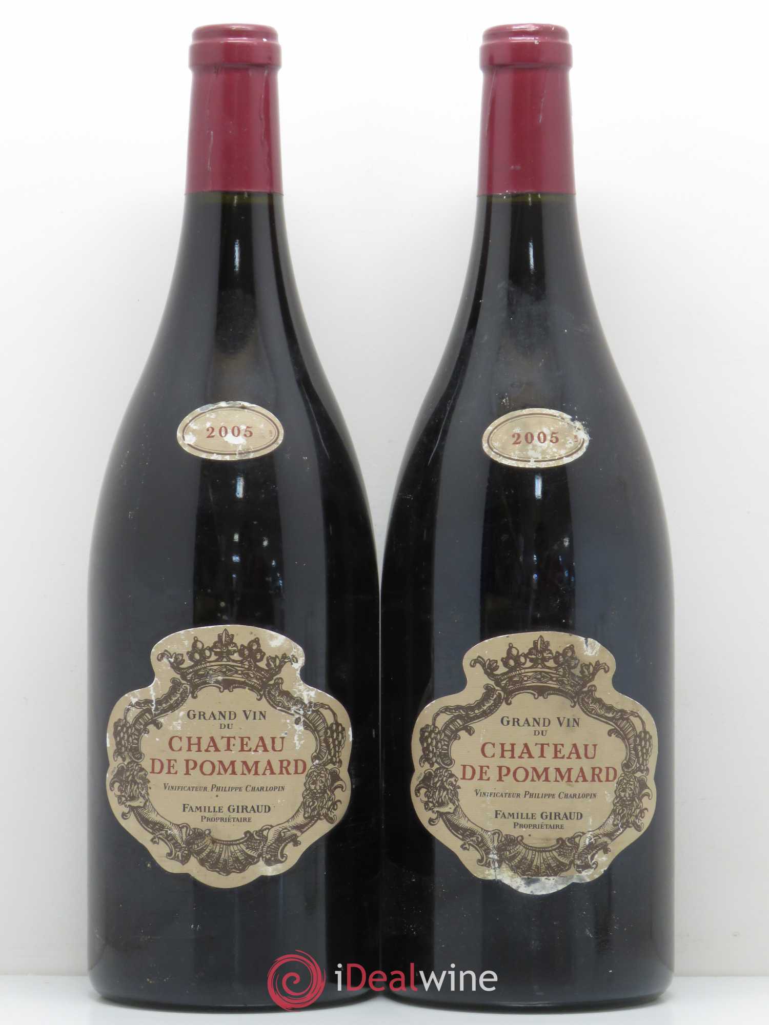 Pommard Château de Pommard 2005 - Lot de 2 magnums - 0