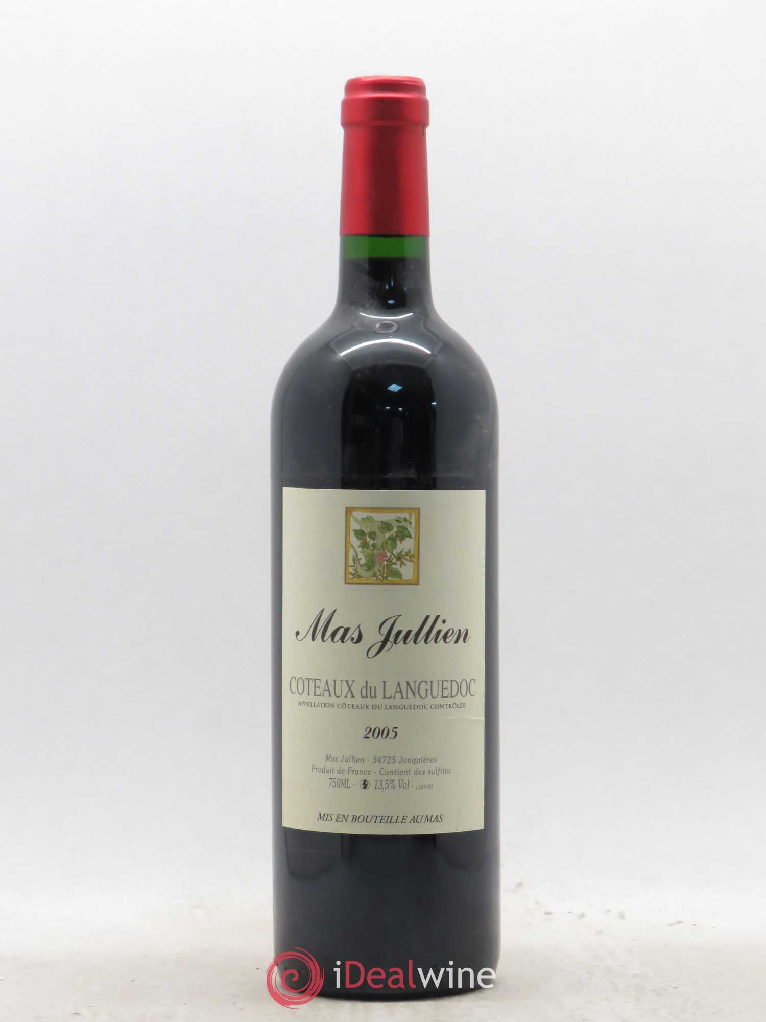 Terrasses du Larzac Mas Jullien Olivier Jullien 2005 - Lot de 1 bouteille - 0