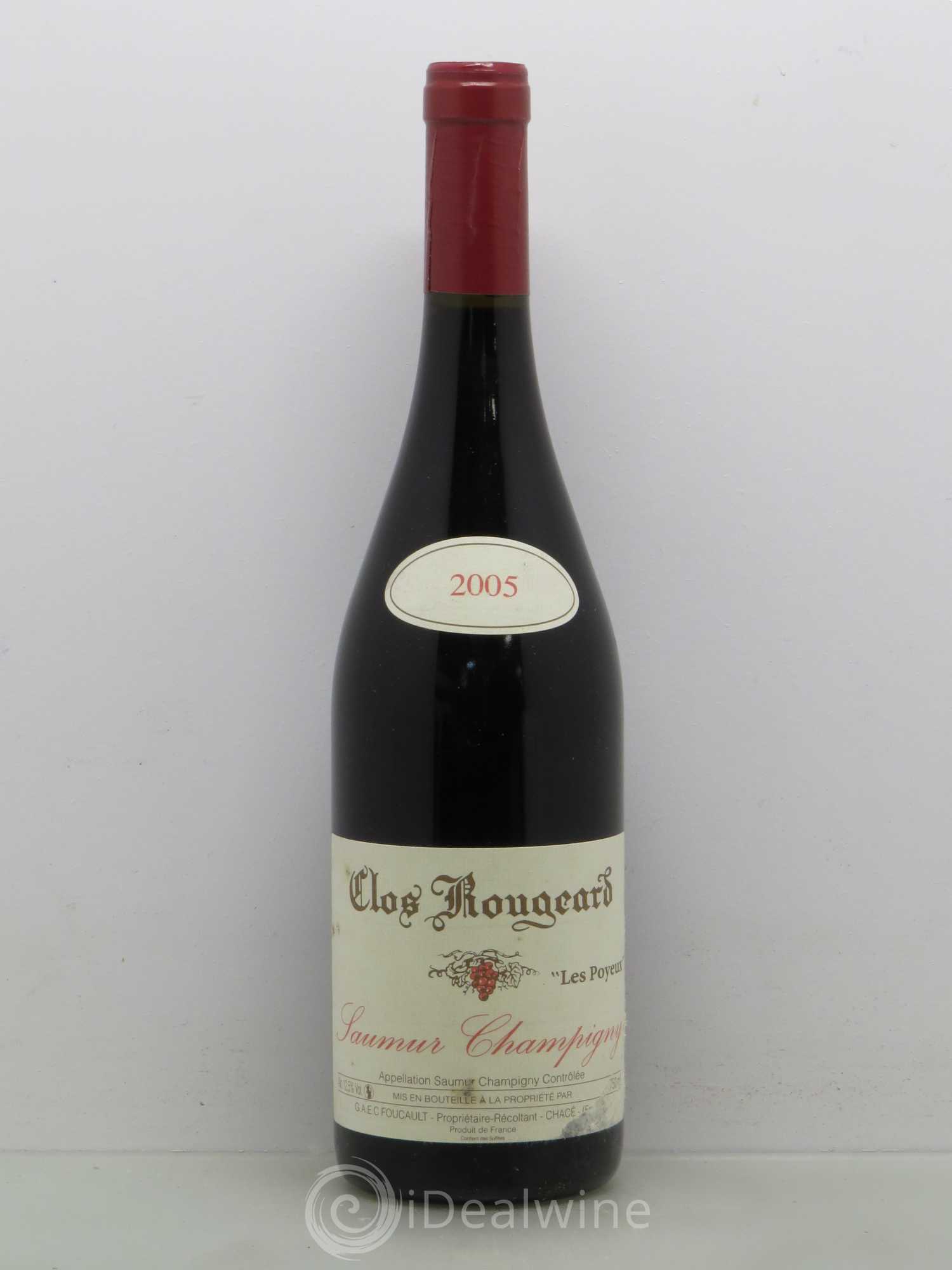 Saumur-Champigny Les Poyeux Clos Rougeard 2005 - Lot de 1 bouteille - 0