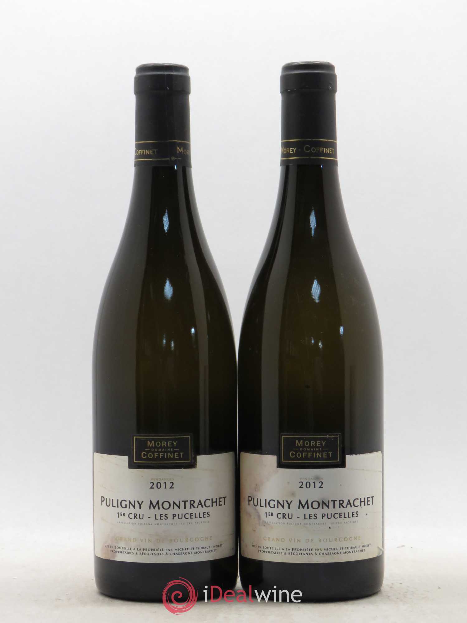 Puligny-Montrachet 1er Cru Les Pucelles Morey-Coffinet 2012 - Posten von 2 Flaschen - 0