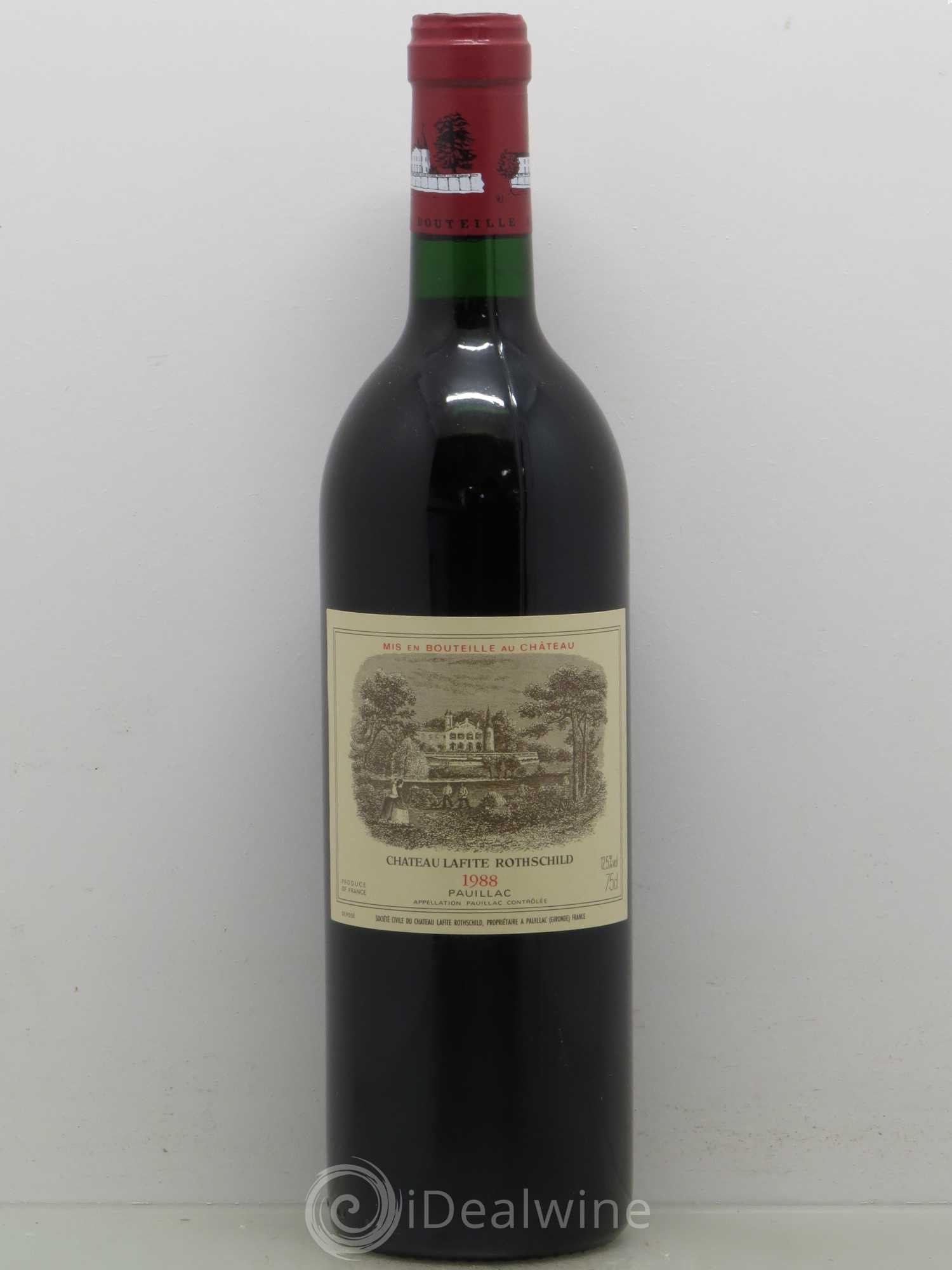 Château Lafite Rothschild 1er Grand Cru Classé 1988 - Lot de 1 bouteille - 0