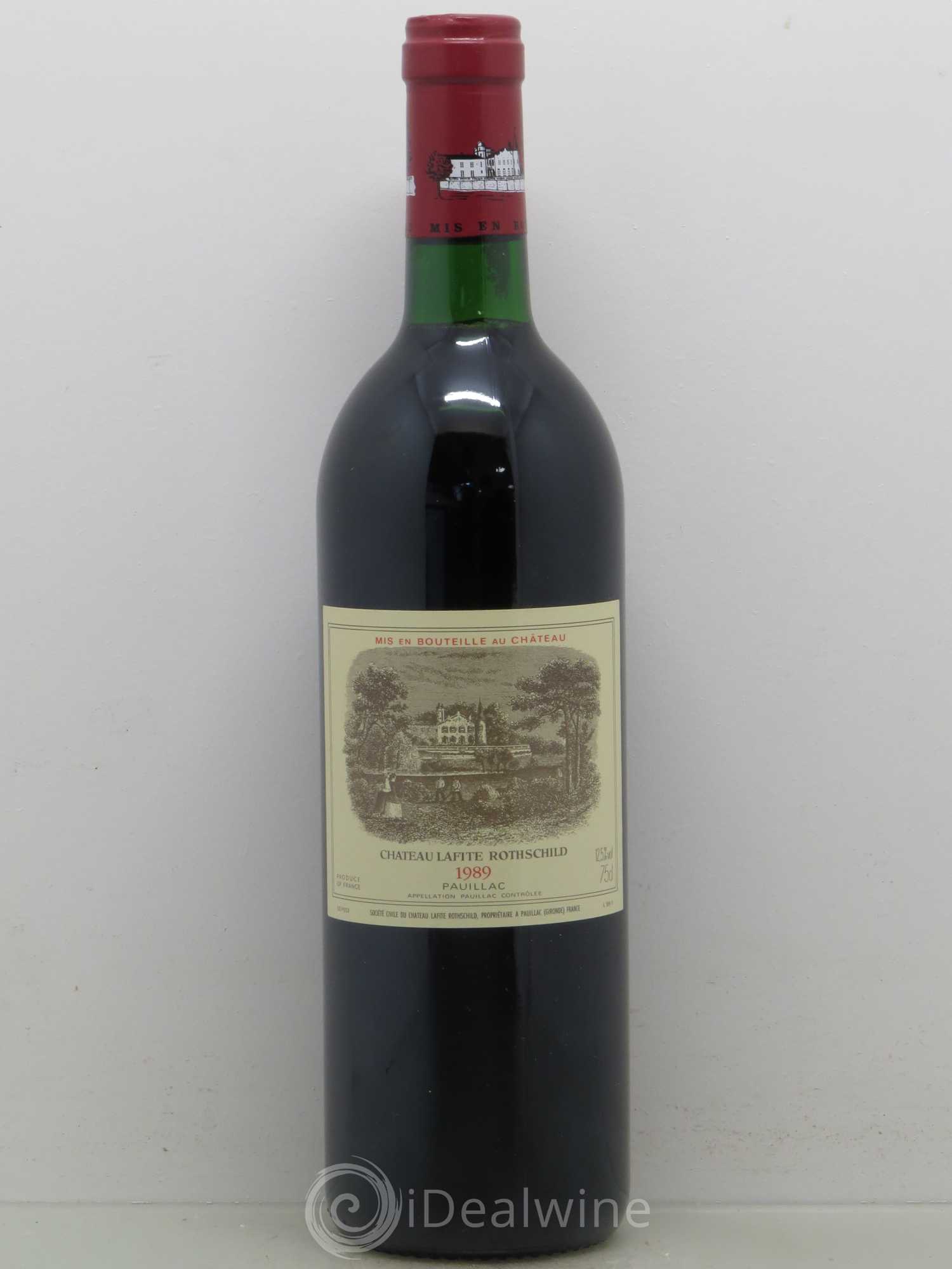 Château Lafite Rothschild 1er Grand Cru Classé 1989 - Lot de 1 bouteille - 0
