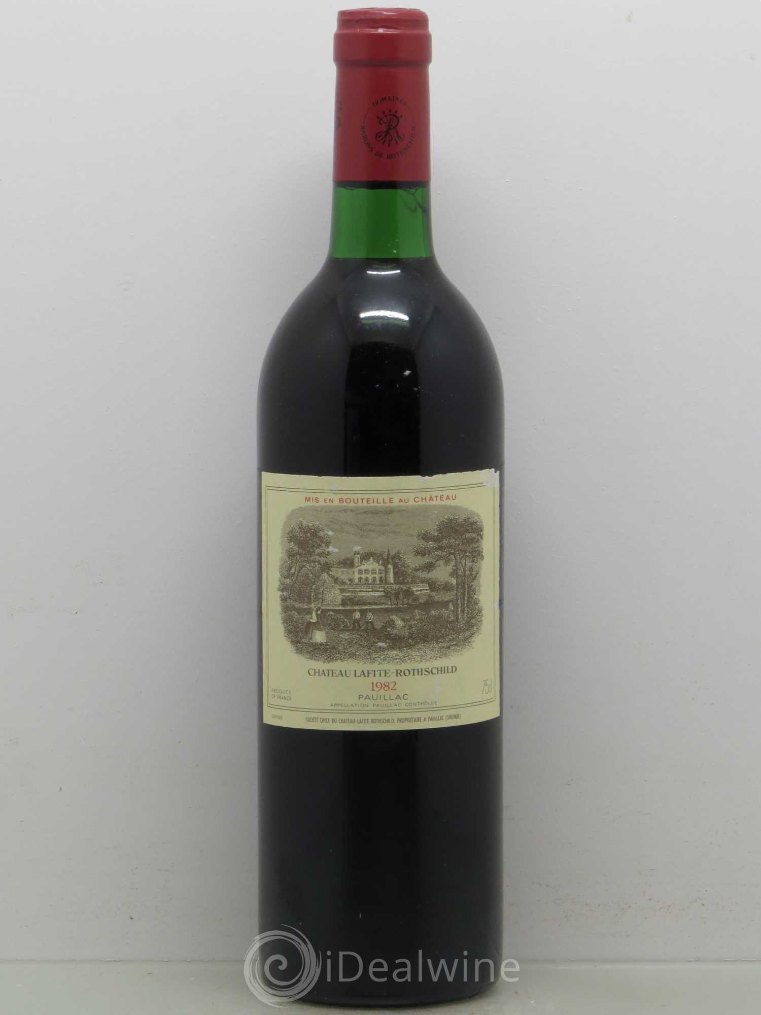 Château Lafite Rothschild 1er Grand Cru Classé 1982 - Lot de 1 bouteille - 0
