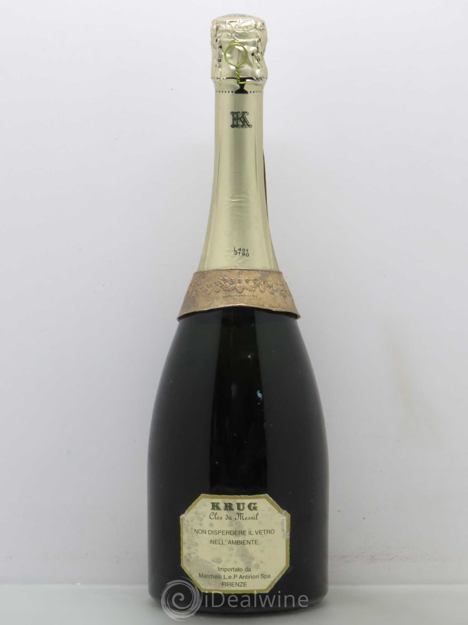 Clos du Mesnil Krug 1986 - Lot de 1 bouteille - 1