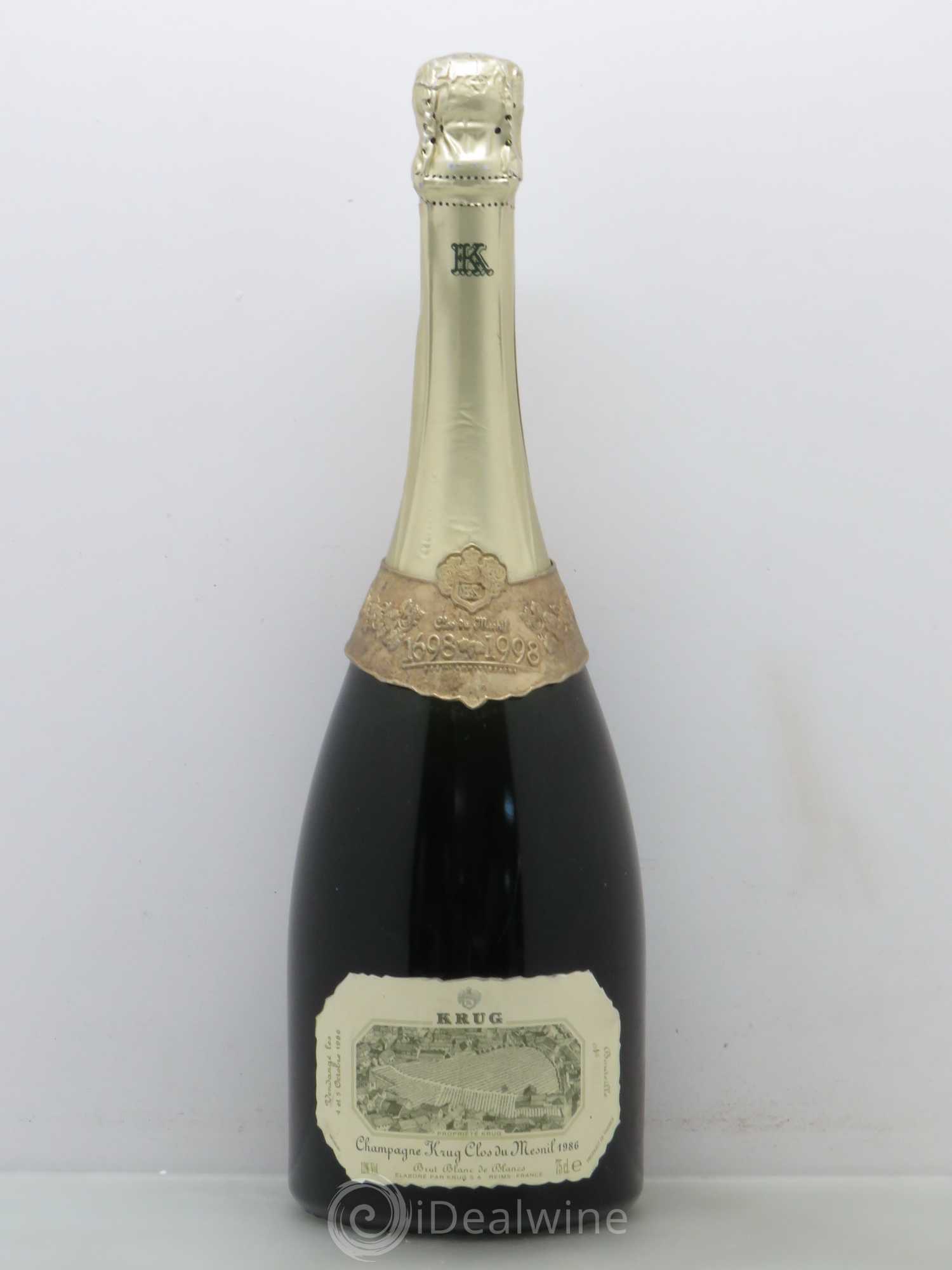 Clos du Mesnil Krug 1986 - Lot de 1 bouteille - 0