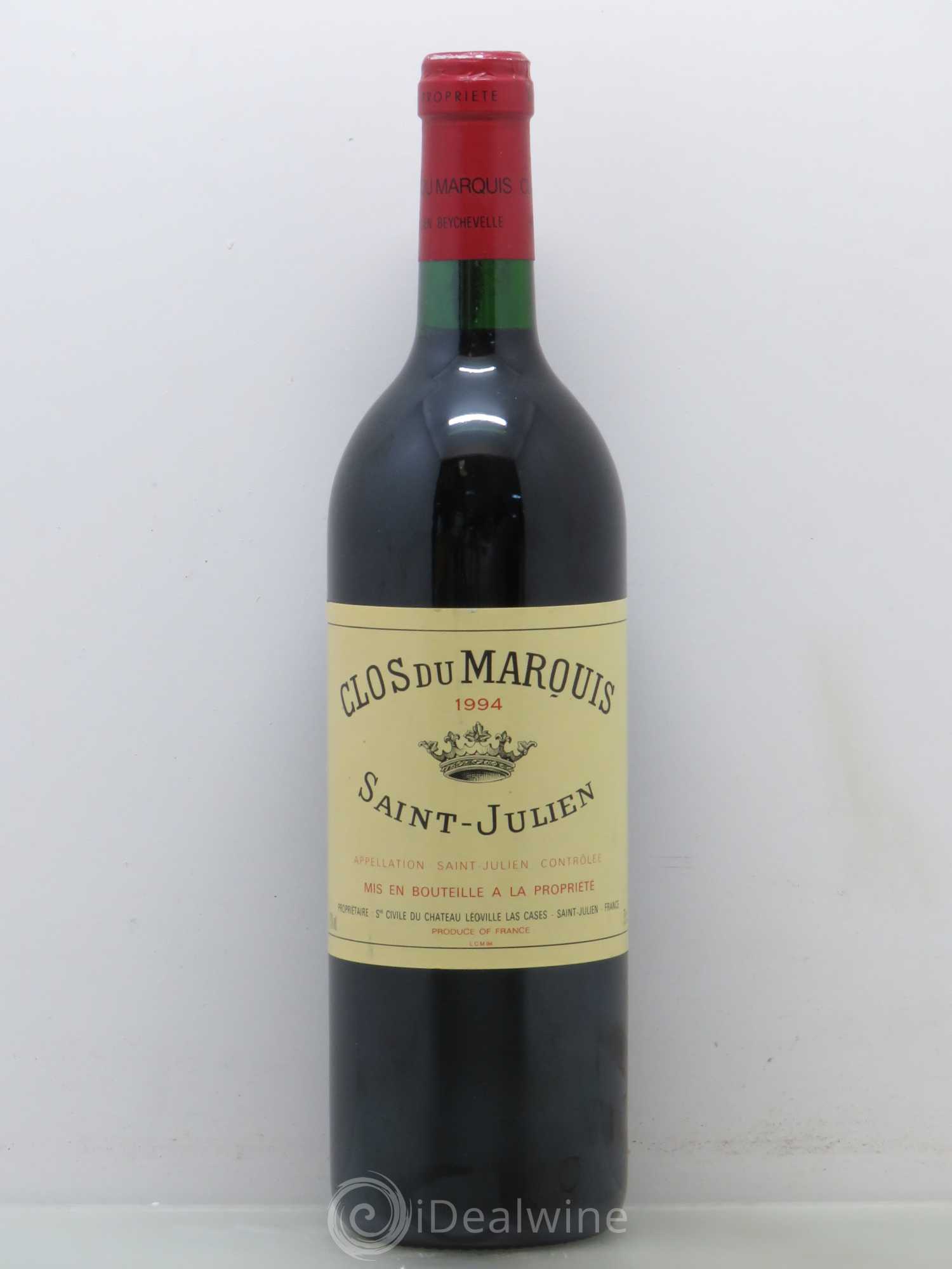 Clos du Marquis 1994 - Lot de 1 bouteille - 0