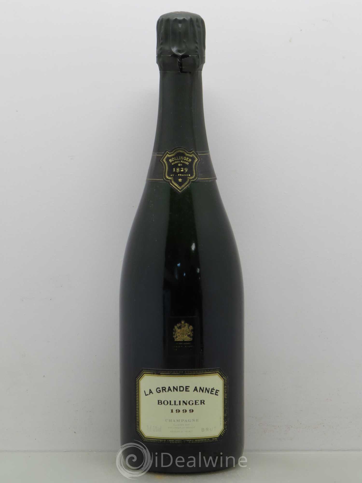La Grande Année Brut Bollinger (Coffret) 1999 - Lot de 1 bouteille - 0