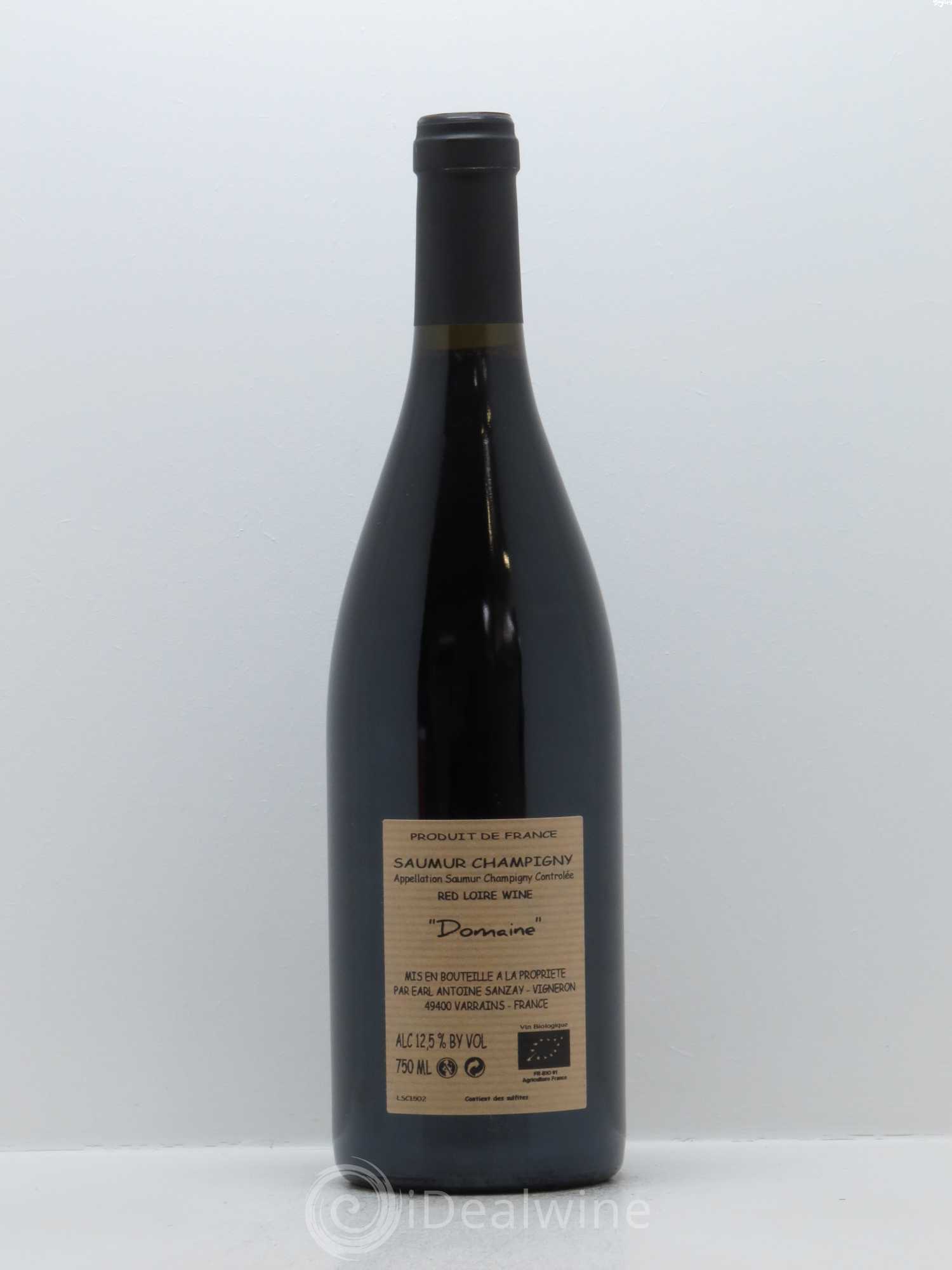 Saumur-Champigny Antoine Sanzay 2015 - Lot de 1 bouteille - 1