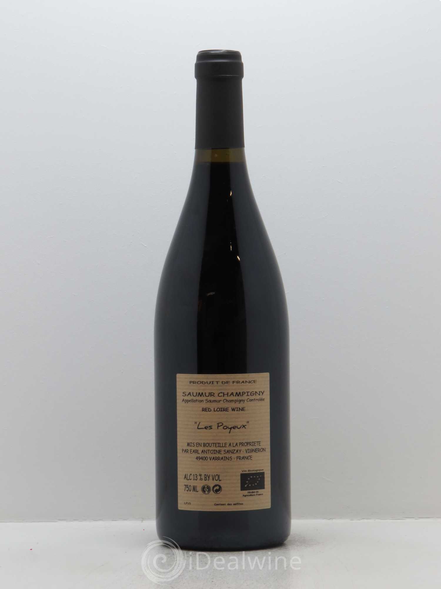 Saumur-Champigny Les Poyeux Antoine Sanzay 2015 - Posten von 1 Flasche - 1