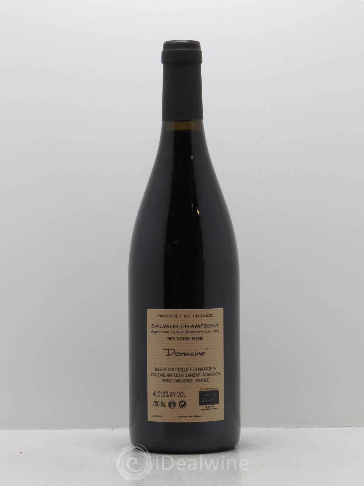 Saumur-Champigny Antoine Sanzay 2016 - Lot de 1 bouteille - 1