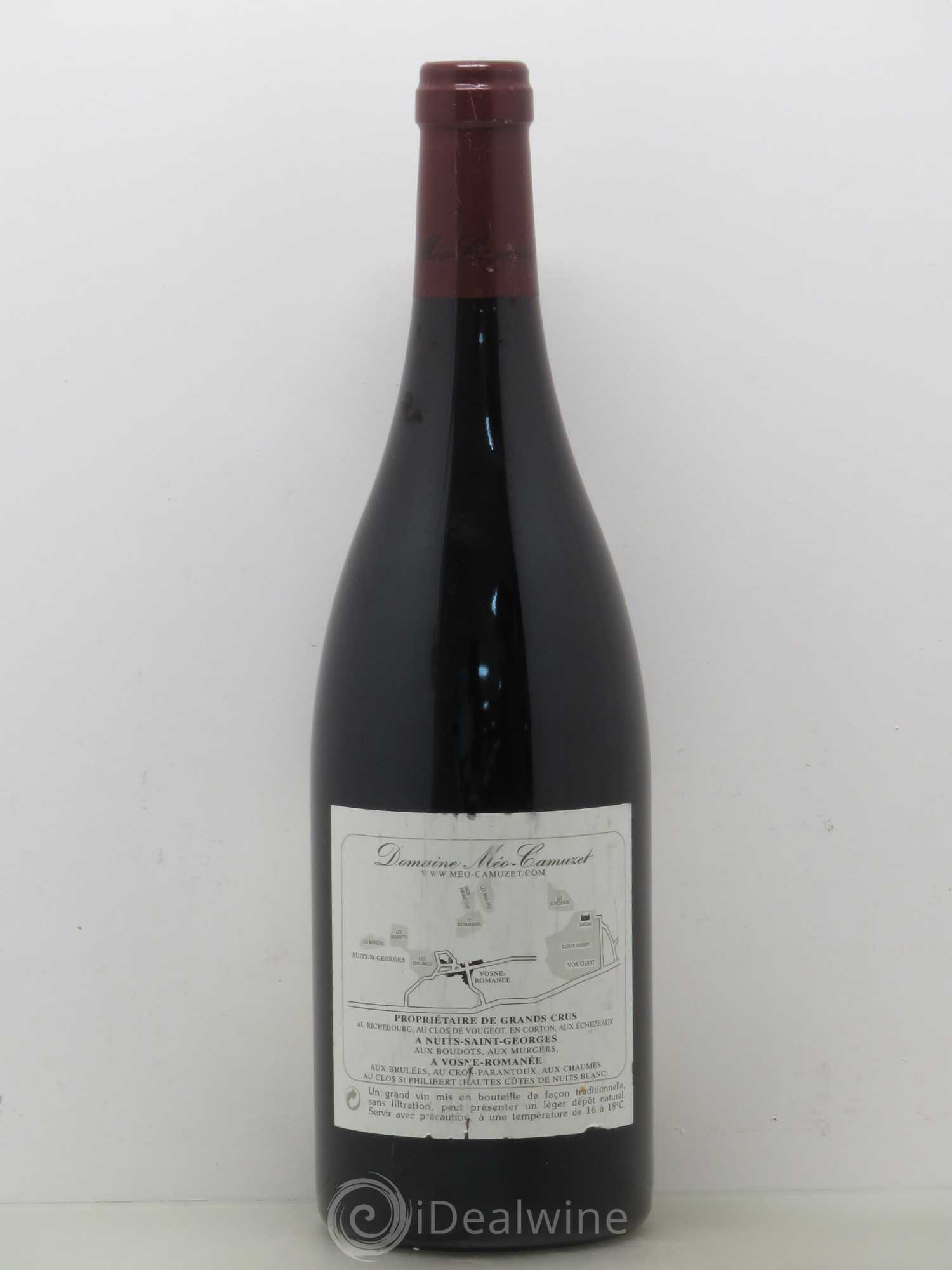 Vosne-Romanée 1er Cru Au Cros Parantoux Méo-Camuzet (Domaine) 2002 - Lot de 1 bouteille - 1