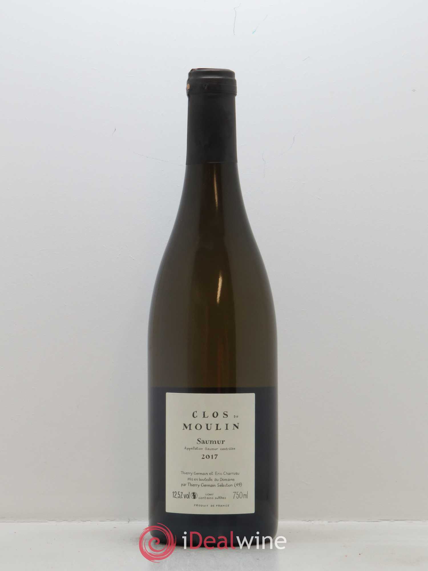 Saumur Clos du Moulin Domaine des Roches Neuves - Thierry Germain 2017 - Lot de 1 bouteille - 1