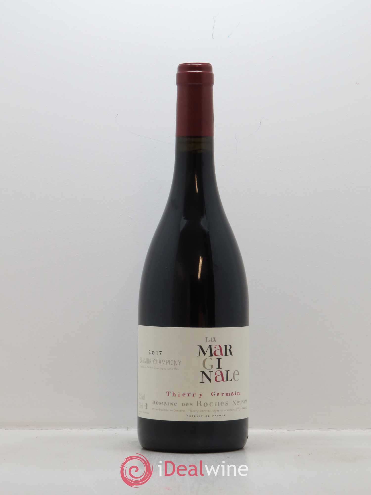 Saumur-Champigny La Marginale Domaine des Roches Neuves - Thierry Germain 2017 - Lot de 1 bouteille - 0