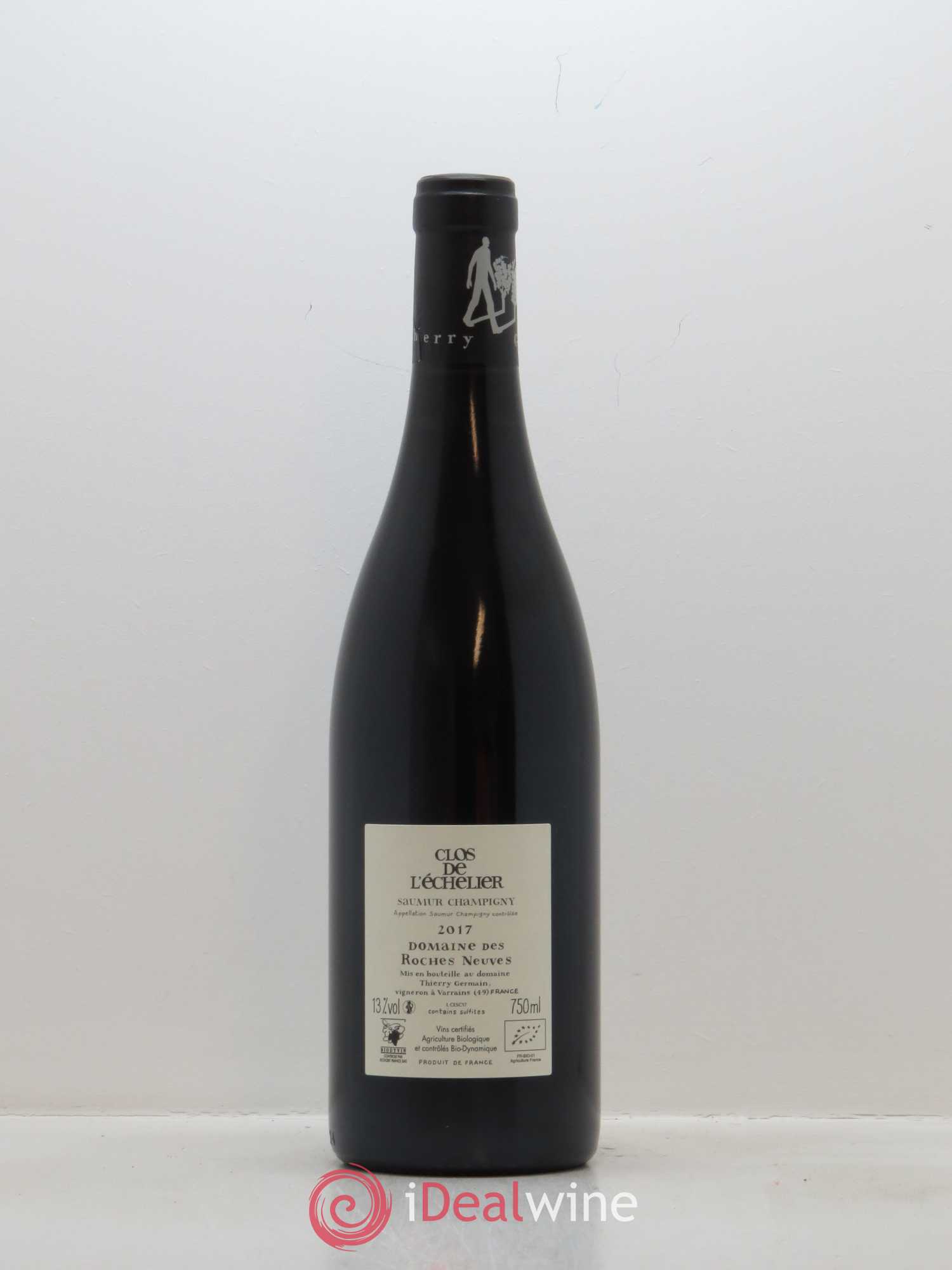 Saumur-Champigny Clos de l'Echelier Domaine des Roches Neuves - Thierry Germain 2017 - Lot de 1 bouteille - 1