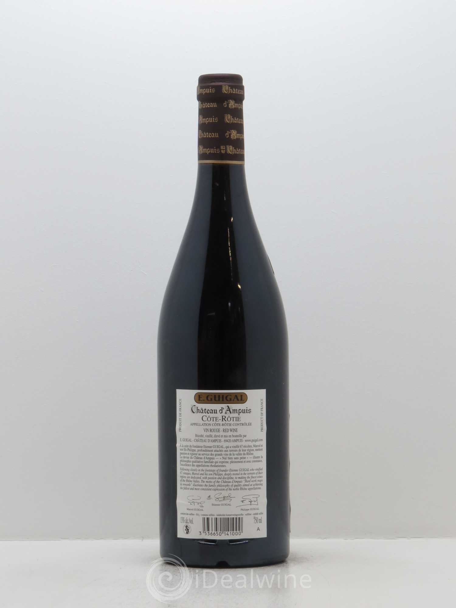 Côte-Rôtie Château d'Ampuis Guigal 2006 - Lot de 1 bouteille - 1