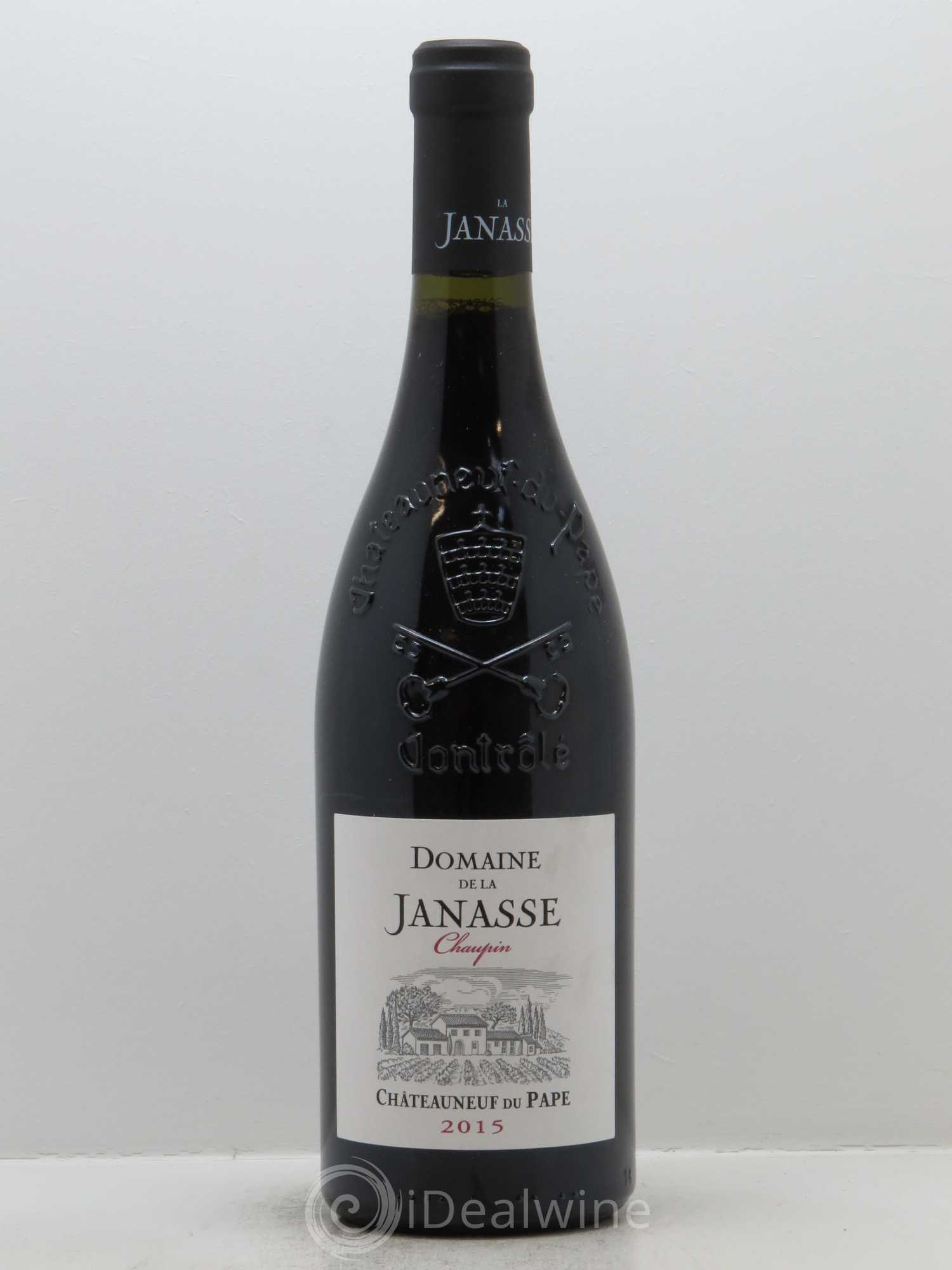 Châteauneuf-du-Pape Cuvée Chaupin La Janasse (Domaine de) 2015 - Lot de 1 bouteille - 0
