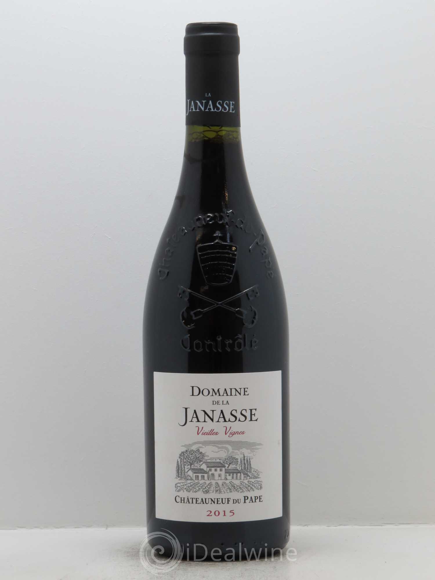 Châteauneuf-du-Pape Cuvée Vieilles Vignes La Janasse (Domaine de) 2015 - Lot de 1 bouteille - 0