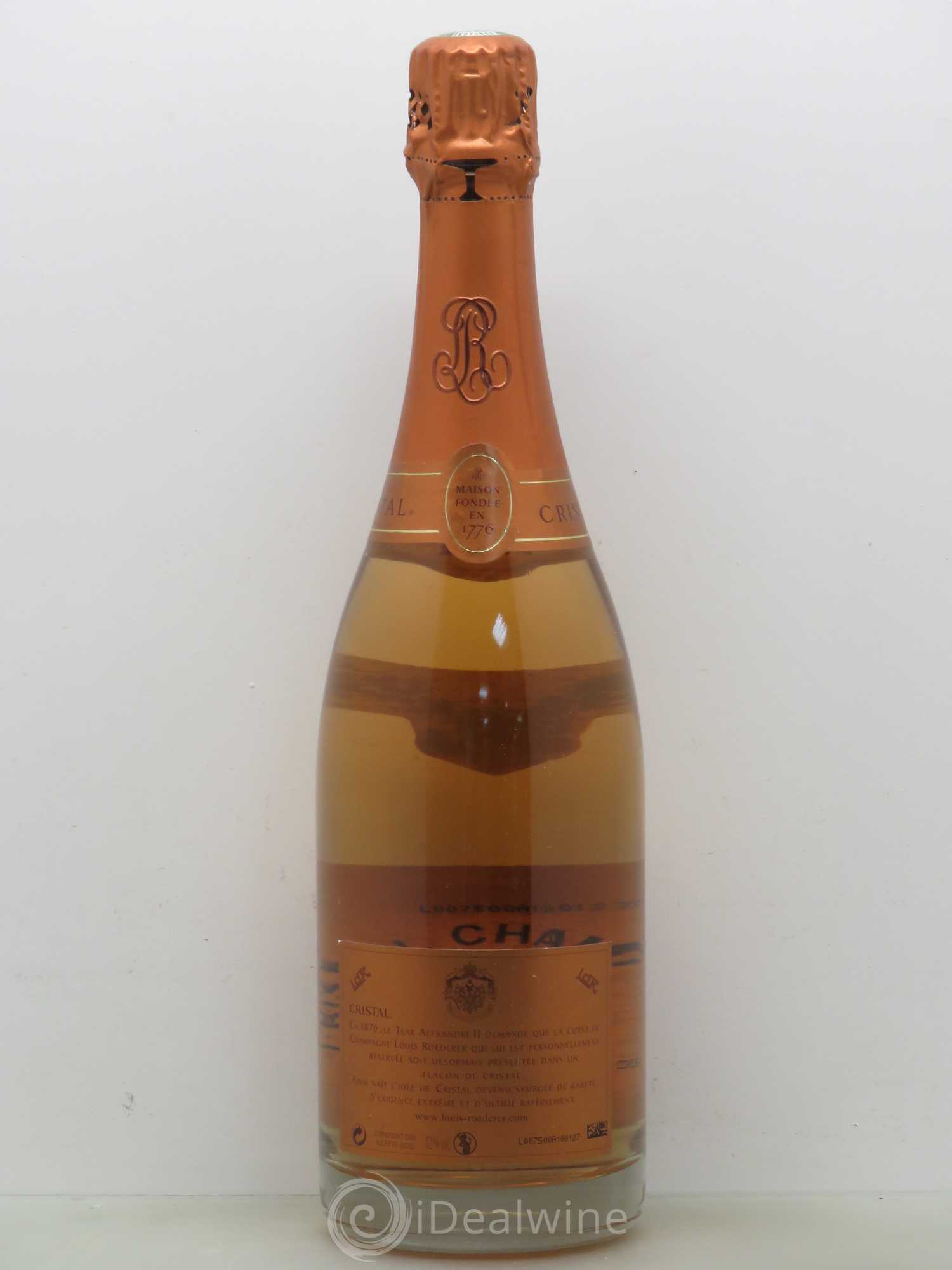 Cristal Louis Roederer 2002 - Lot de 1 bouteille - 1